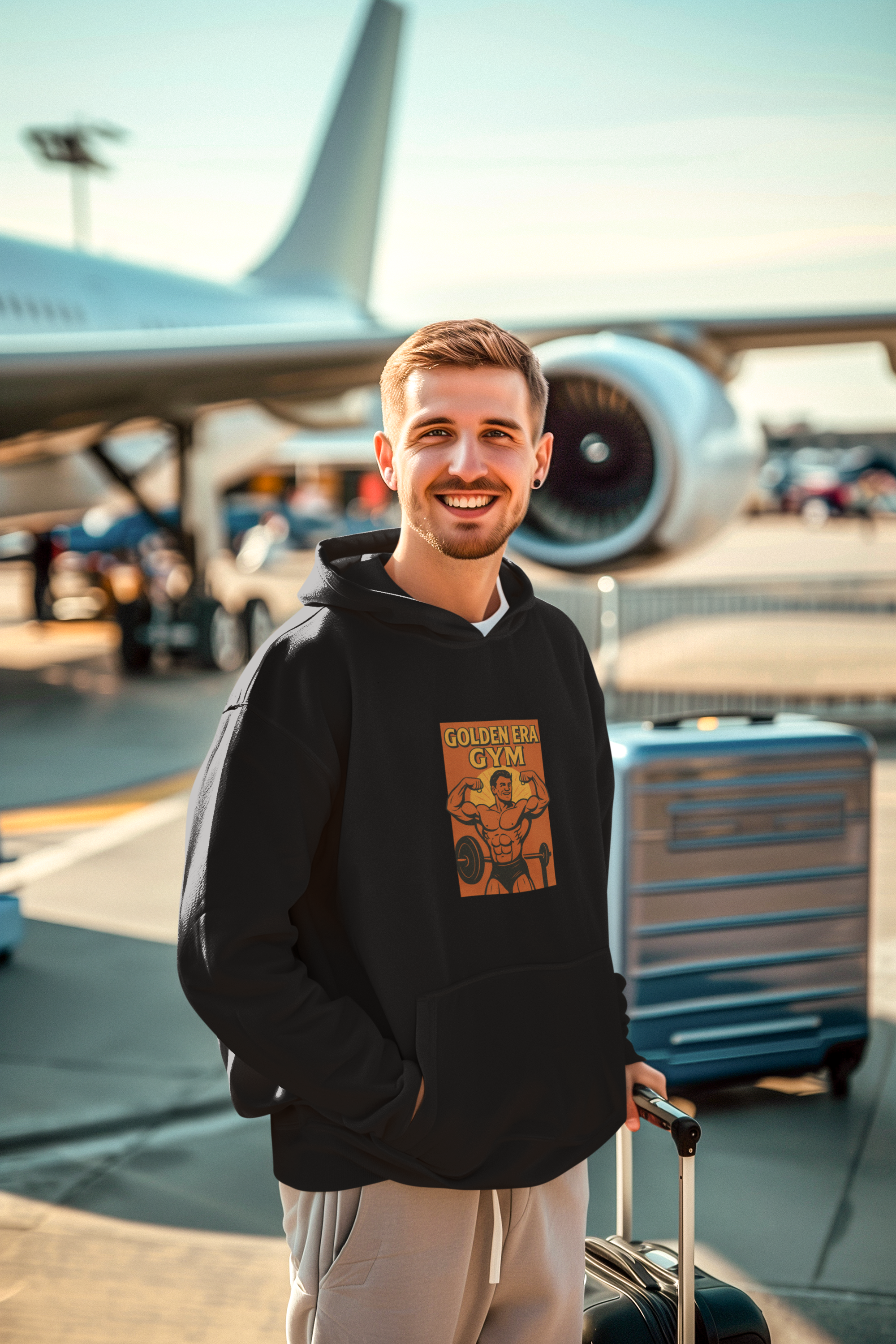 Sudadera "Golden Era Gym"