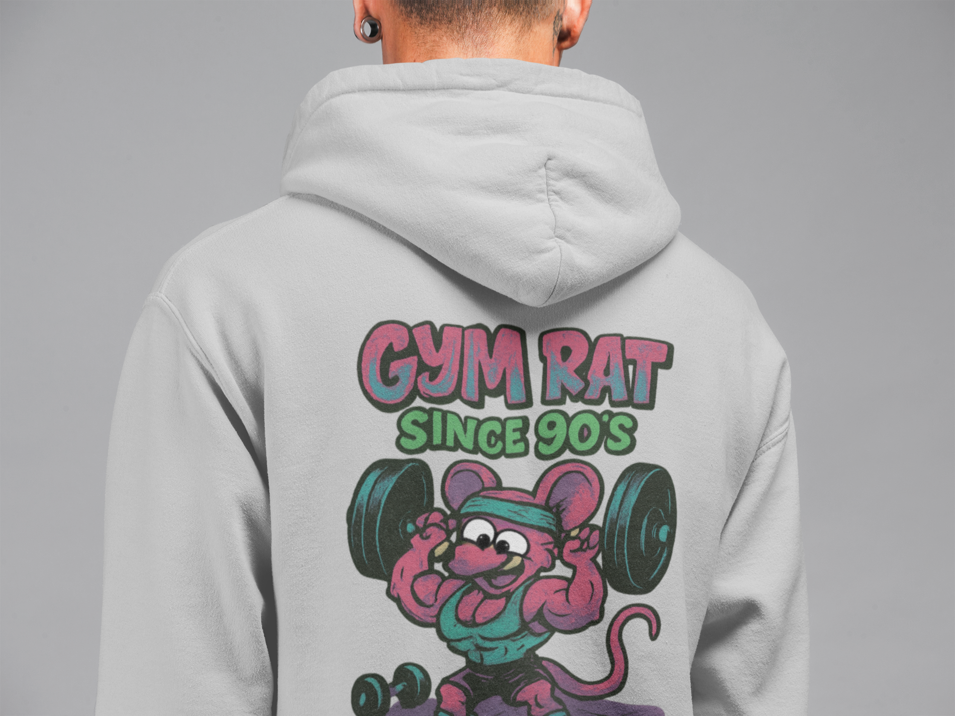 Sudadera "Gym Rat Since 90's"