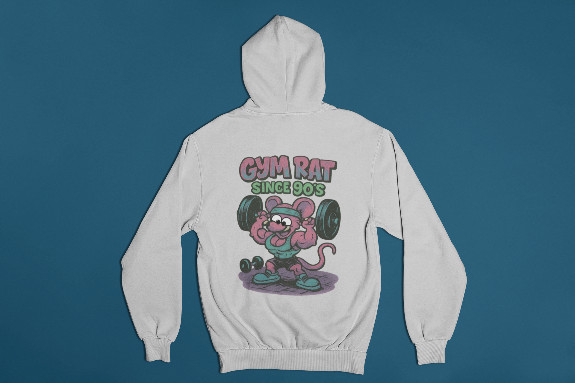 Sudadera "Gym Rat Since 90's"