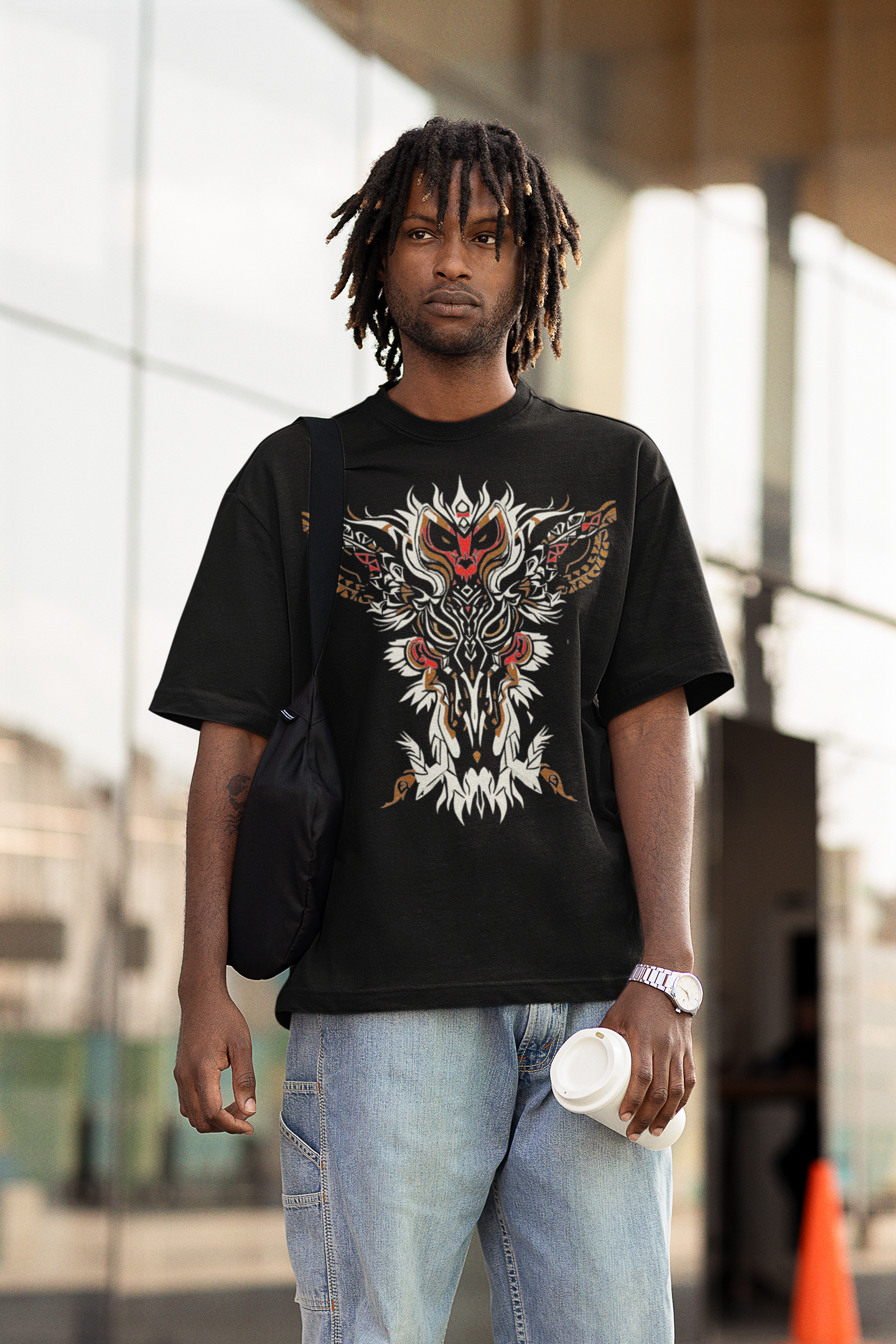 Playera Oversize Sky Warden