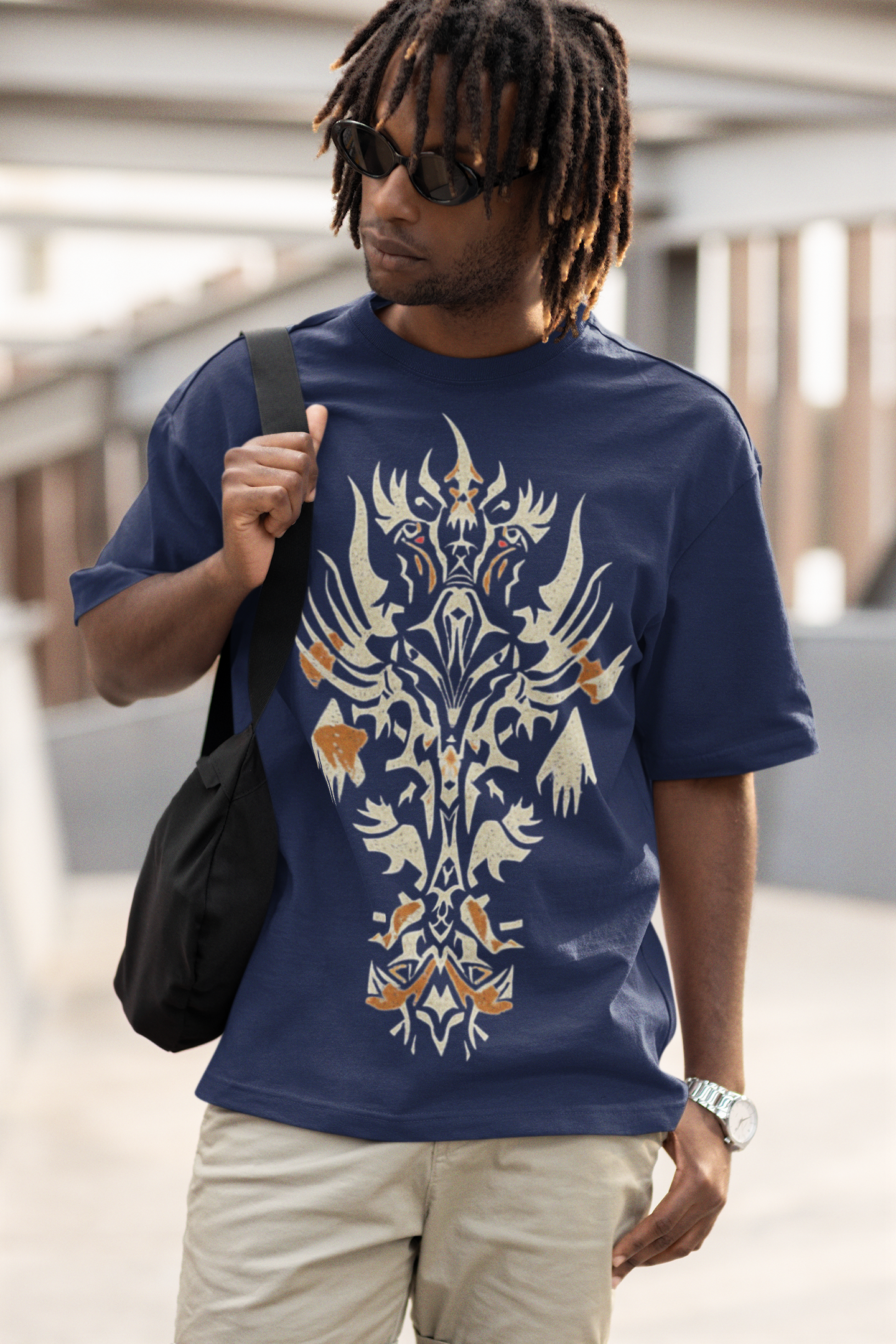 Playera Oversize "Ash Guardian"