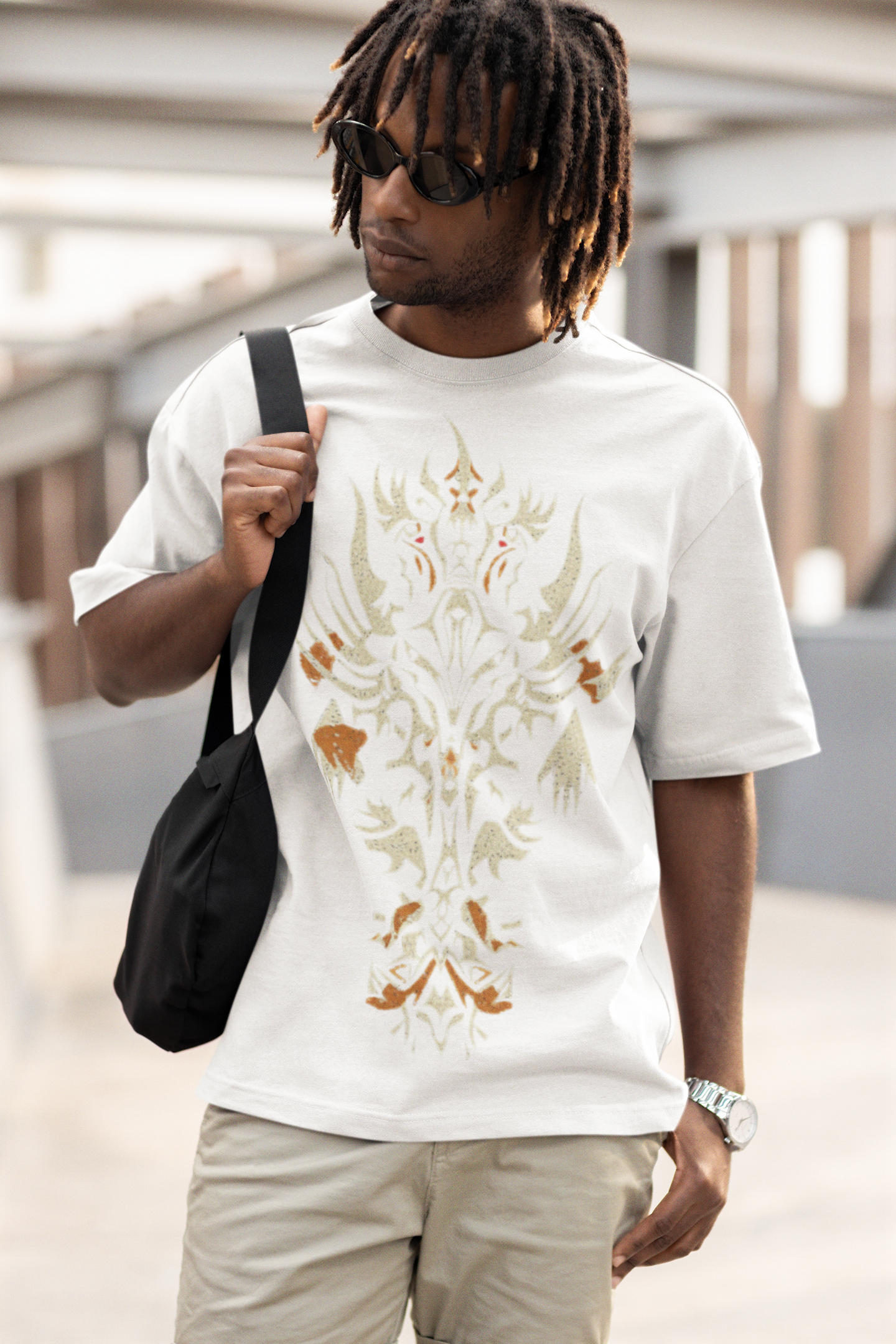 Playera Oversize "Ash Guardian"