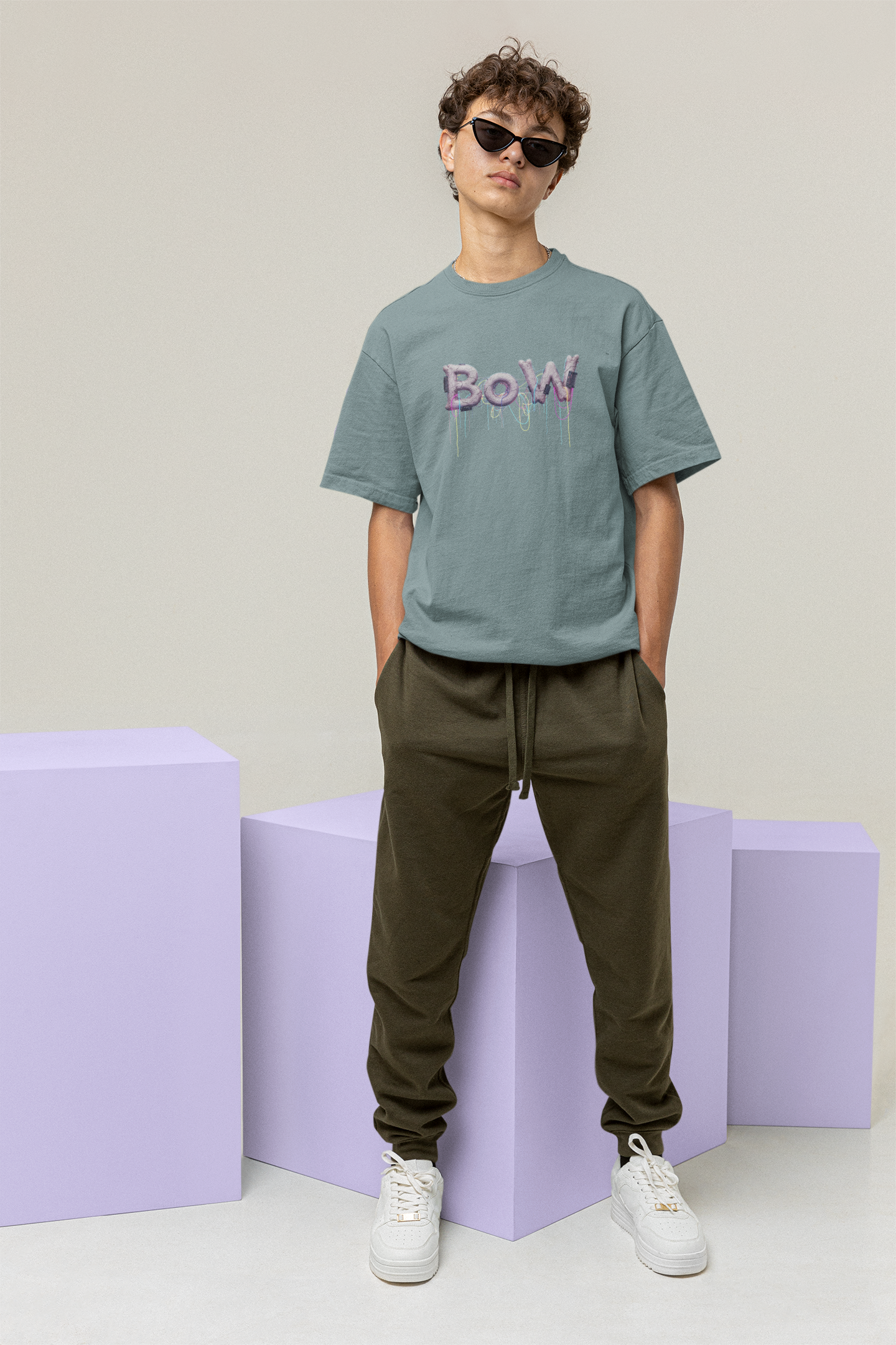 Playera Oversize "VHS SKULL"