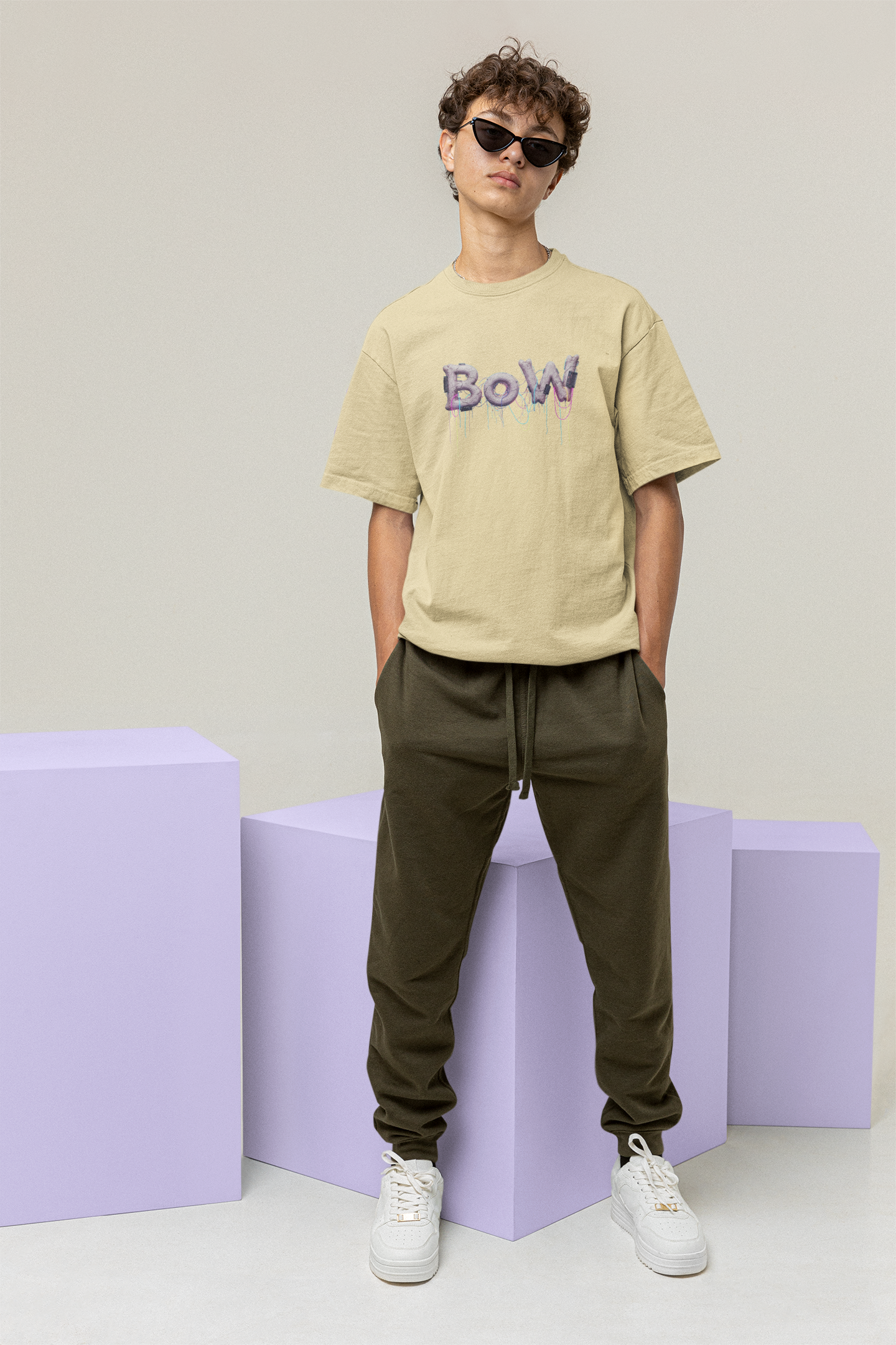 Playera Oversize "VHS SKULL"