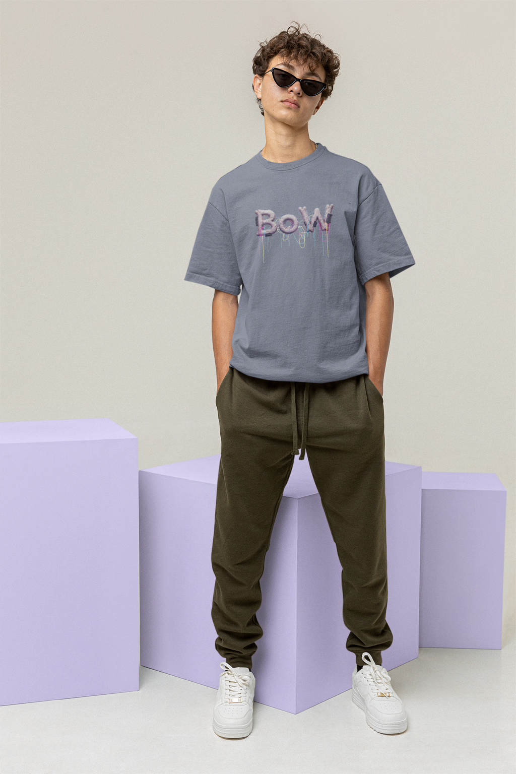 Playera Oversize "VHS SKULL"