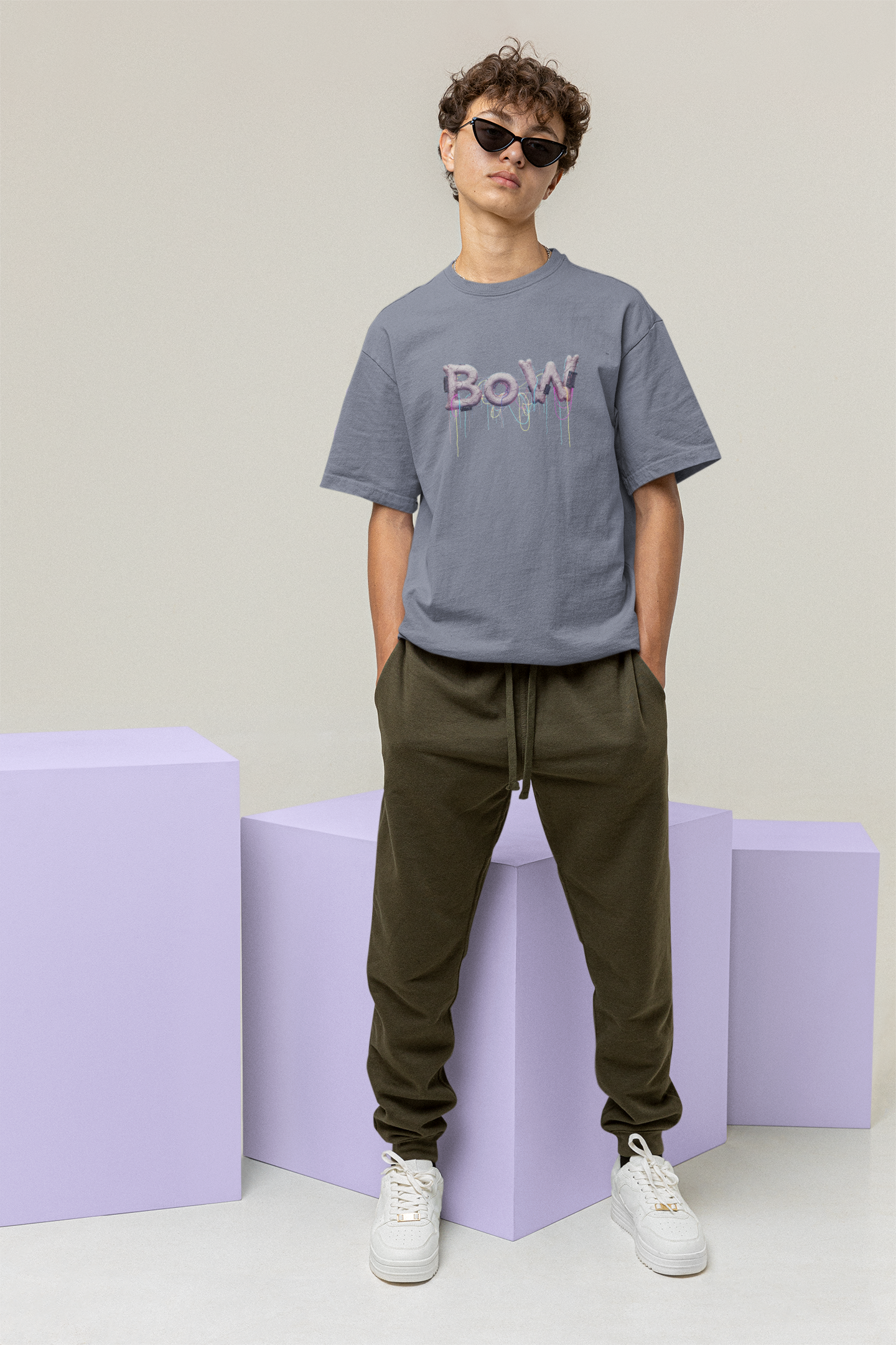 Playera Oversize "VHS SKULL"