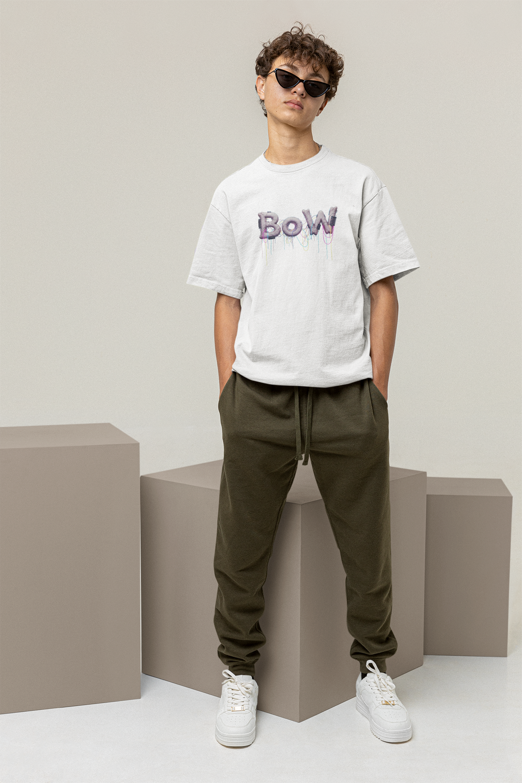 Playera Oversize "VHS SKULL"