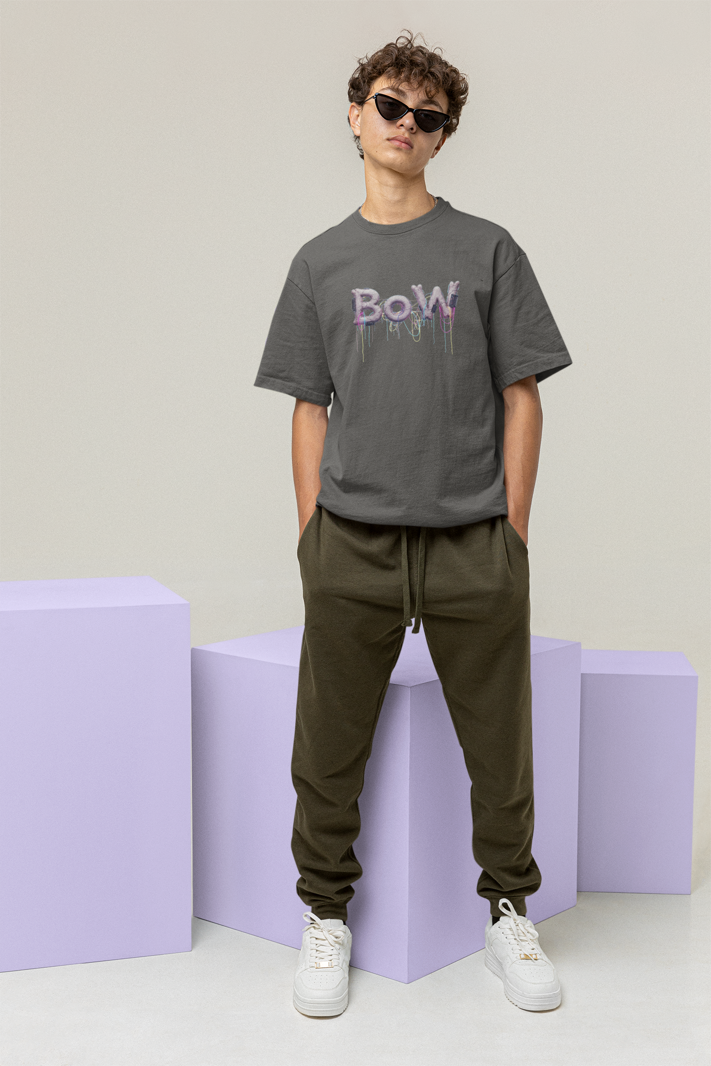 Playera Oversize "VHS SKULL"