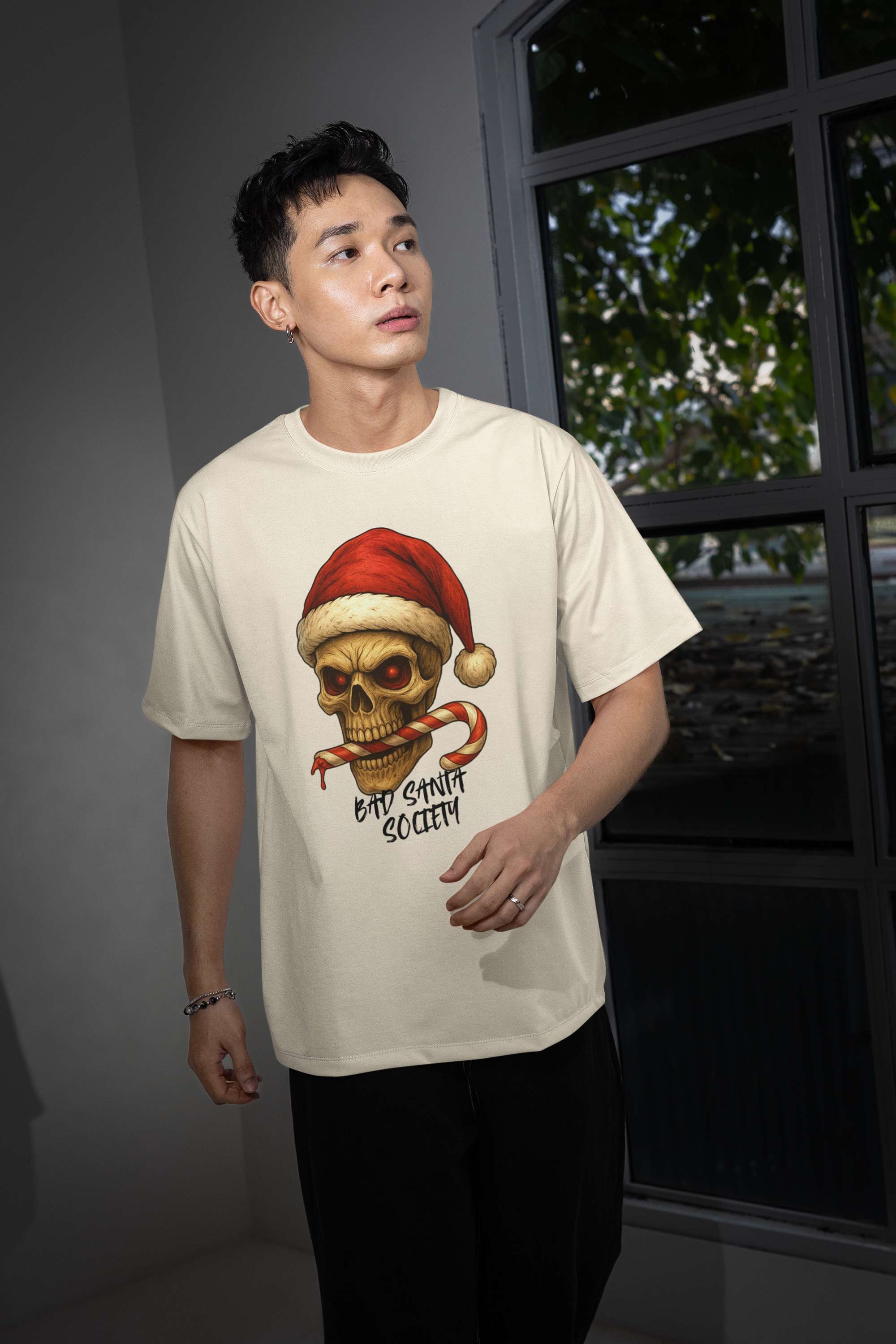 Playera Oversize | Bad Santa Society