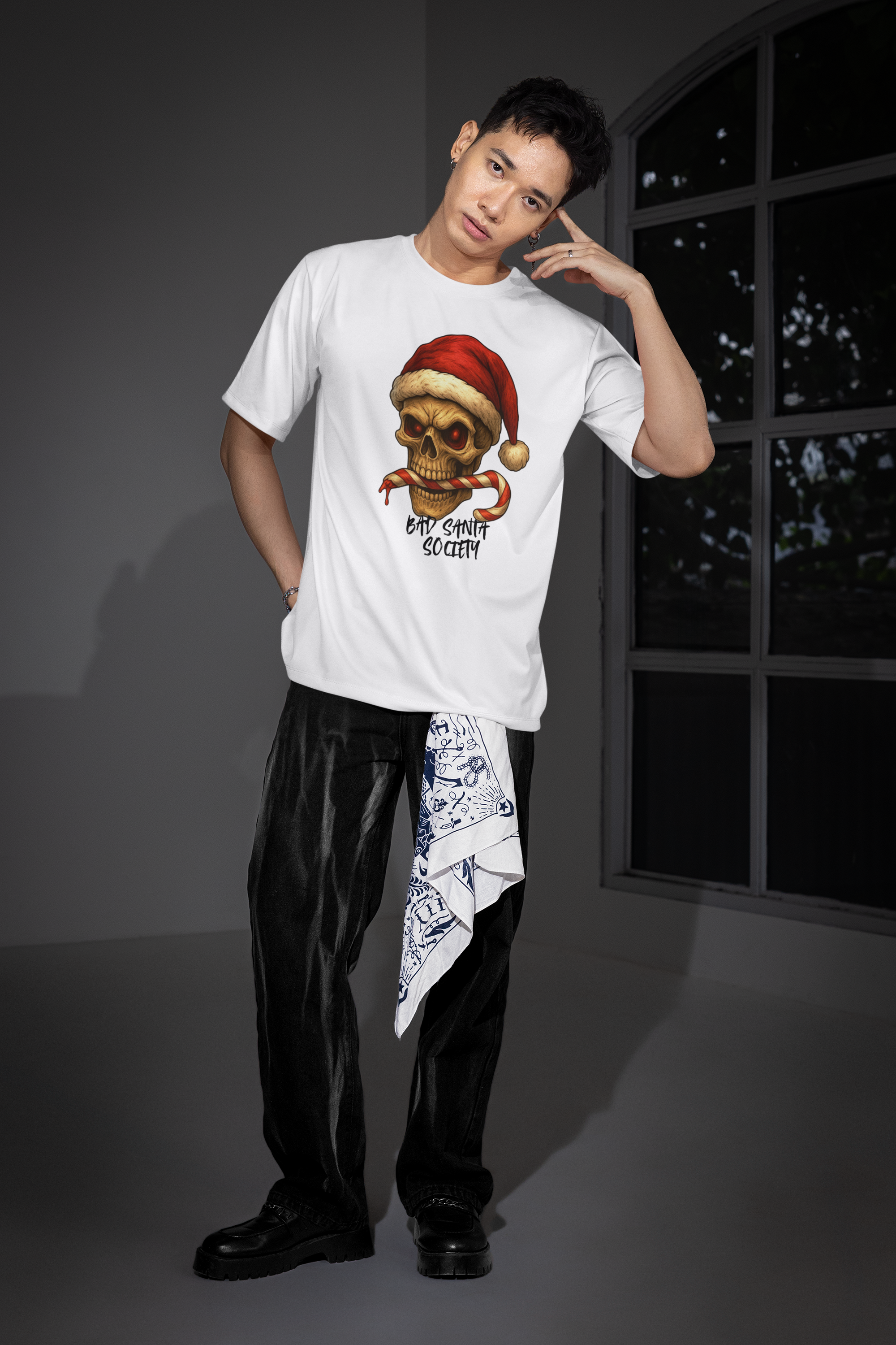 Playera Oversize | Bad Santa Society