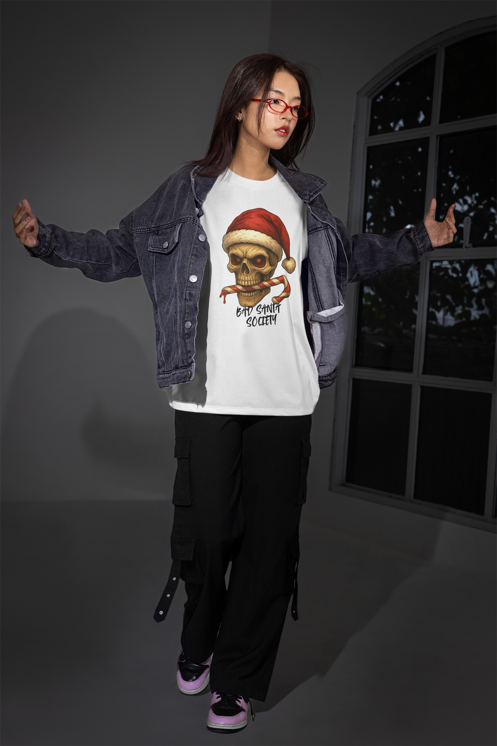 Playera Oversize | Bad Santa Society