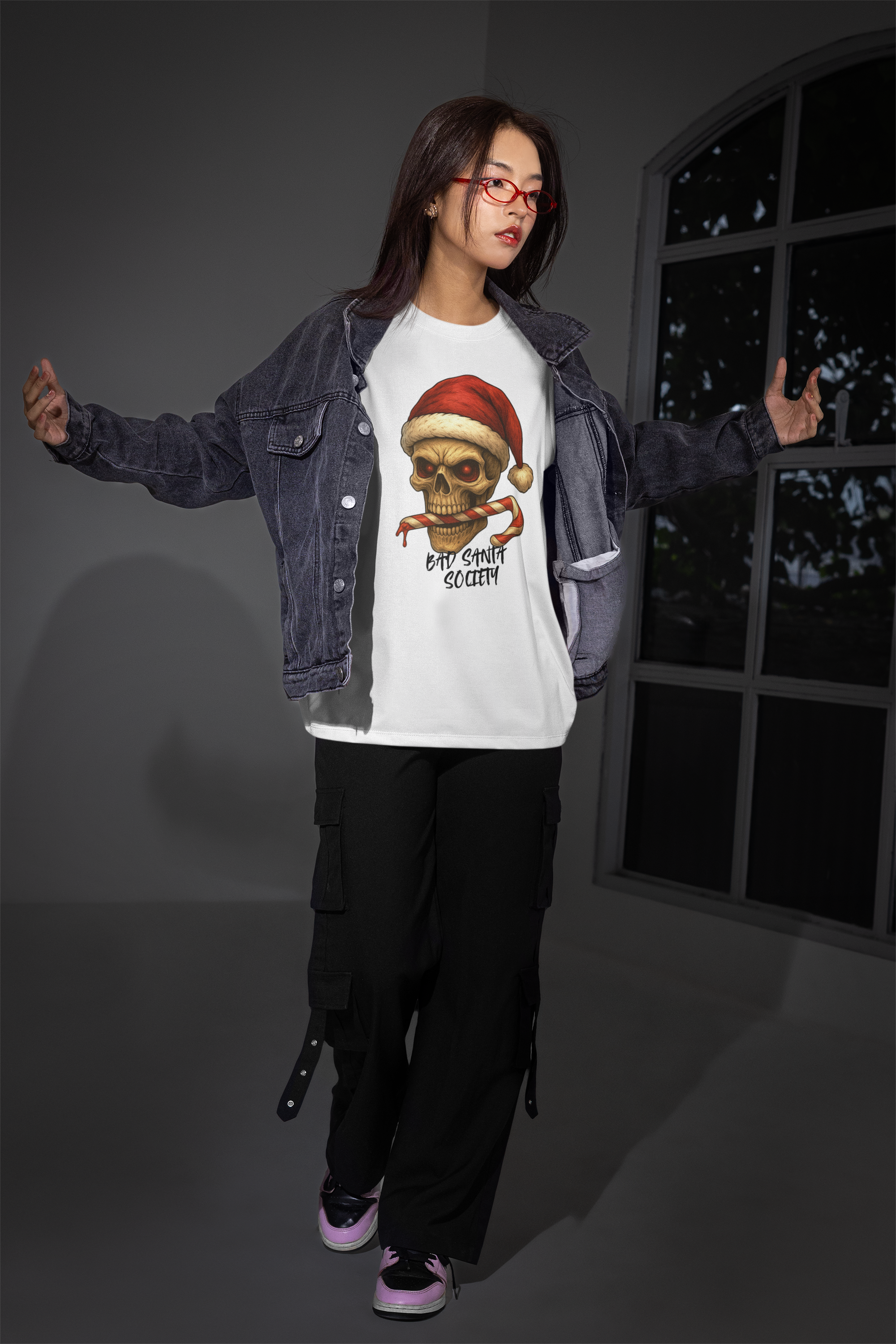 Playera Oversize | Bad Santa Society