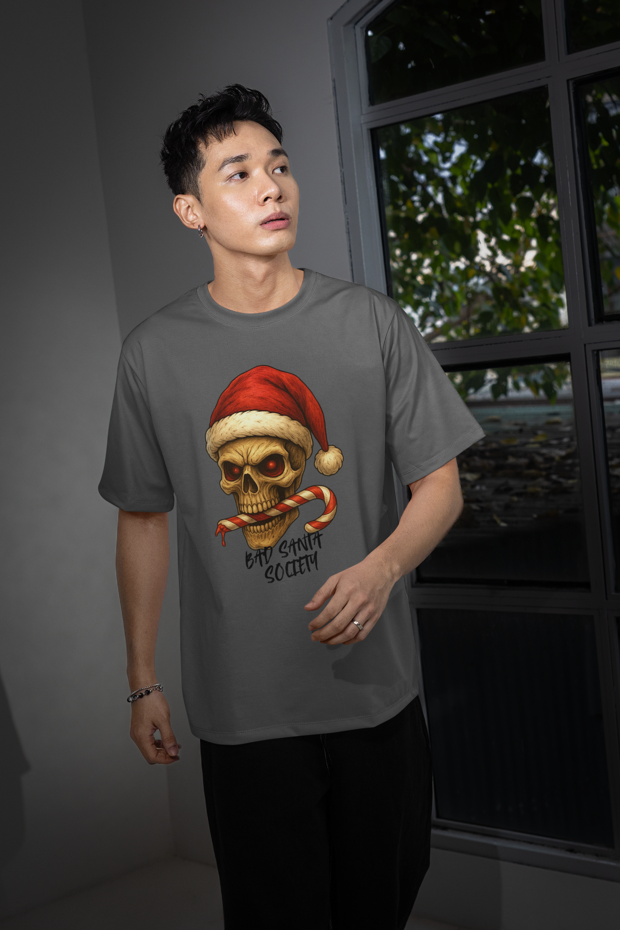 Playera Oversize | Bad Santa Society