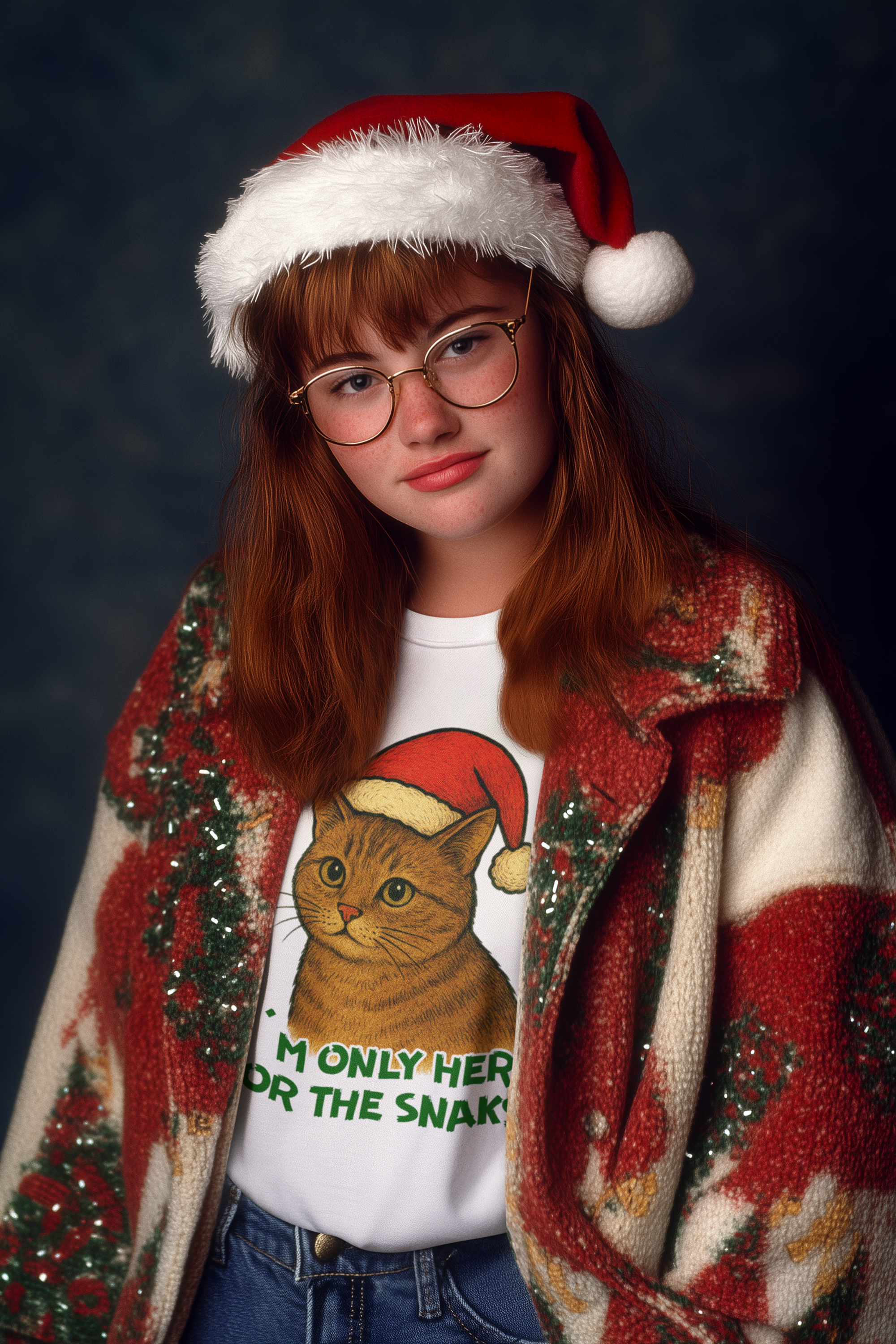 Playera Oversize I'm Only Here for the Snaks!