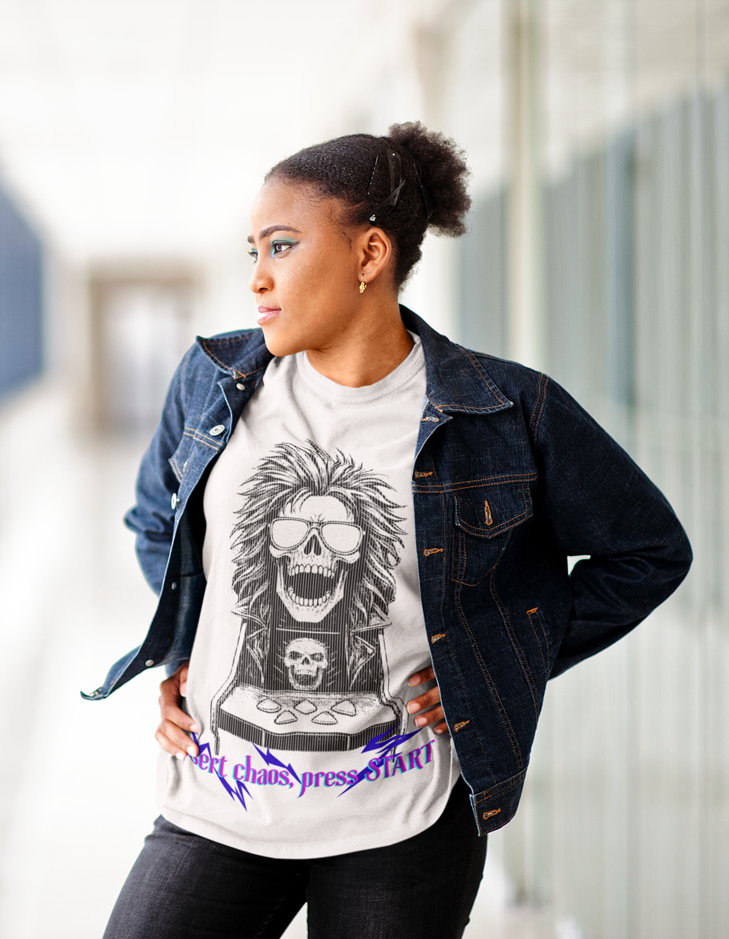 Playera Oversize "Insert Chaos"