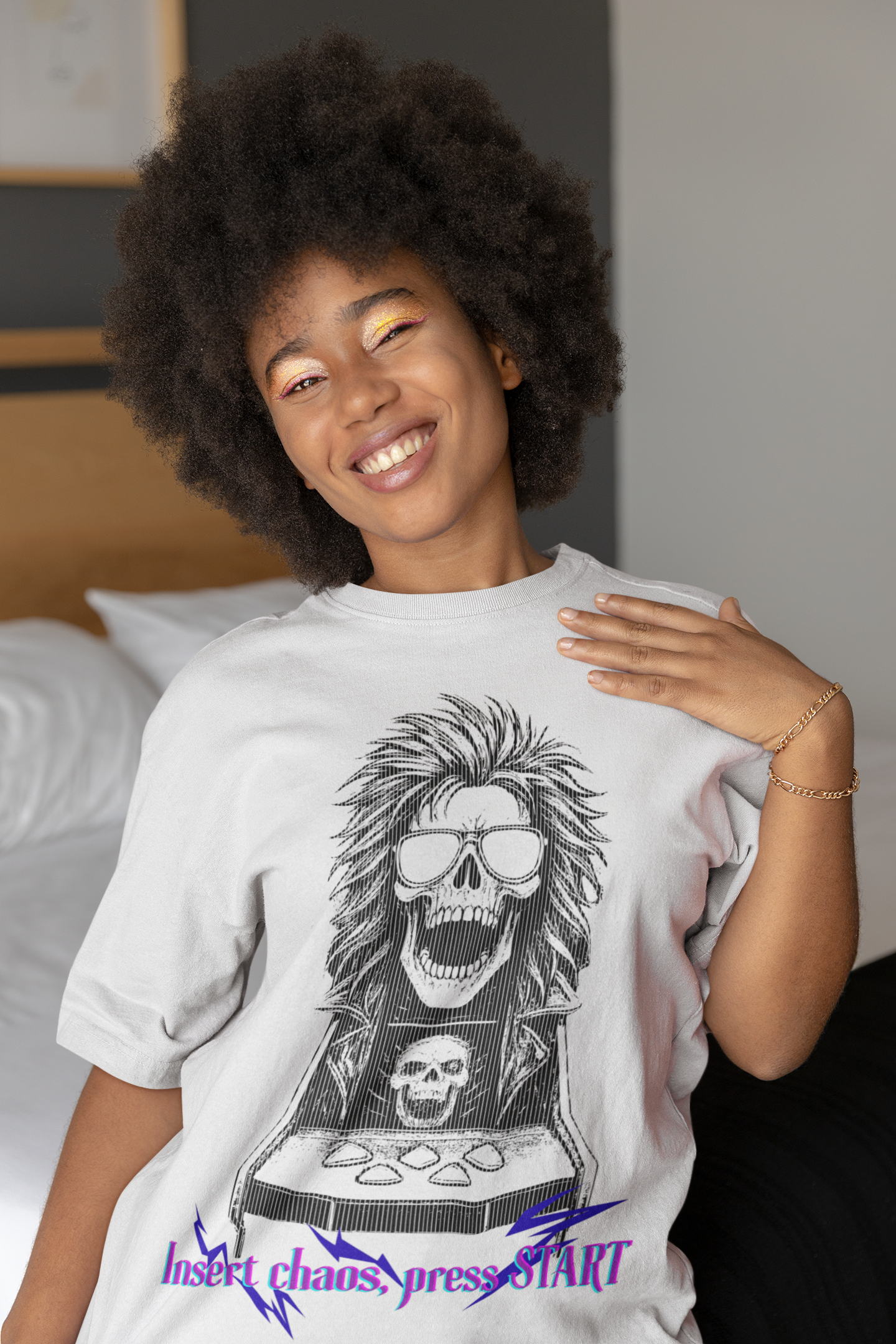Playera Oversize "Insert Chaos"