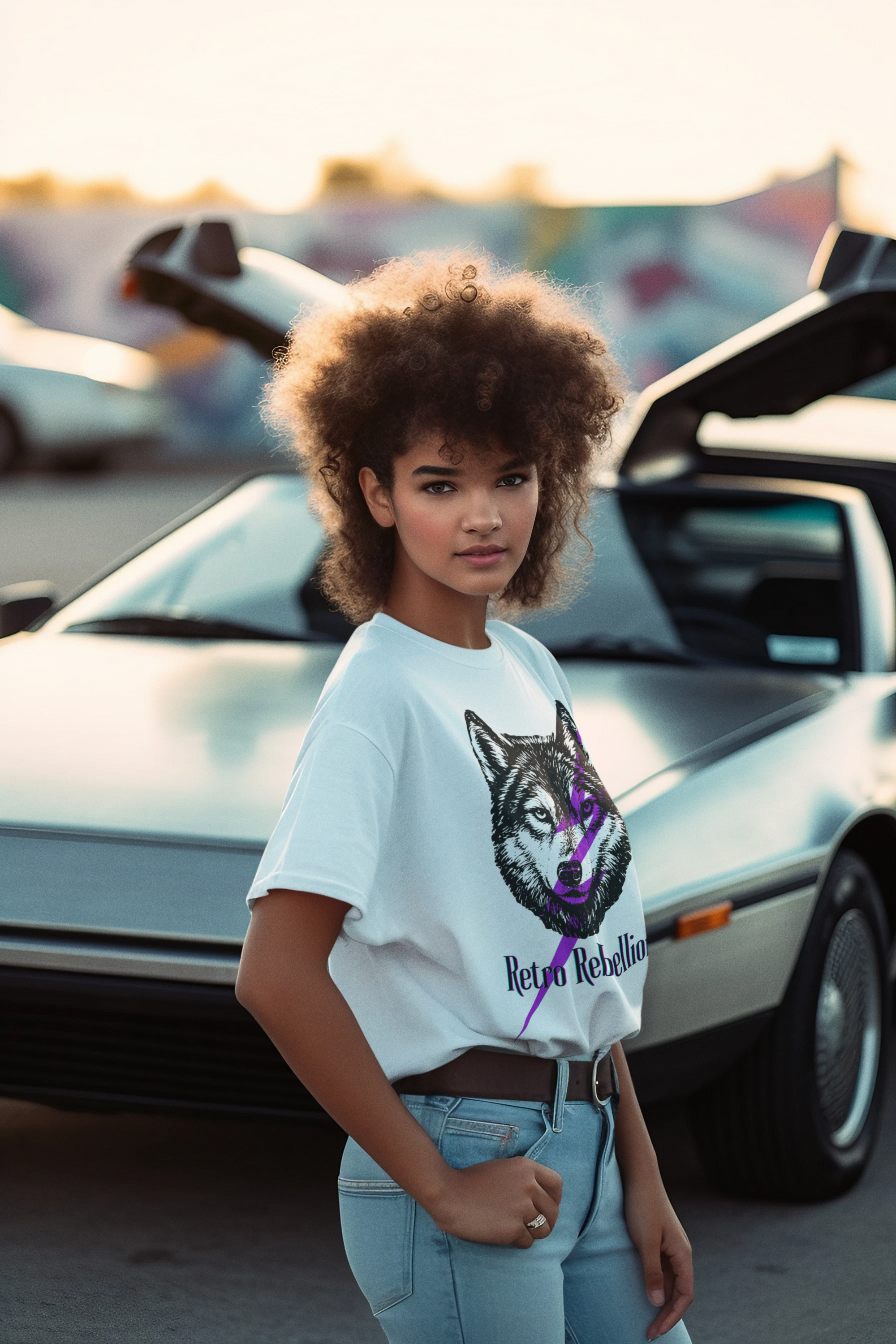 Playera Oversize "Retro Rebellion"