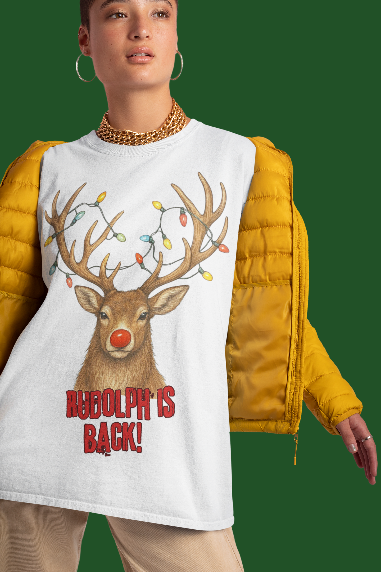 Playera Oversize | Rudolph is Back!