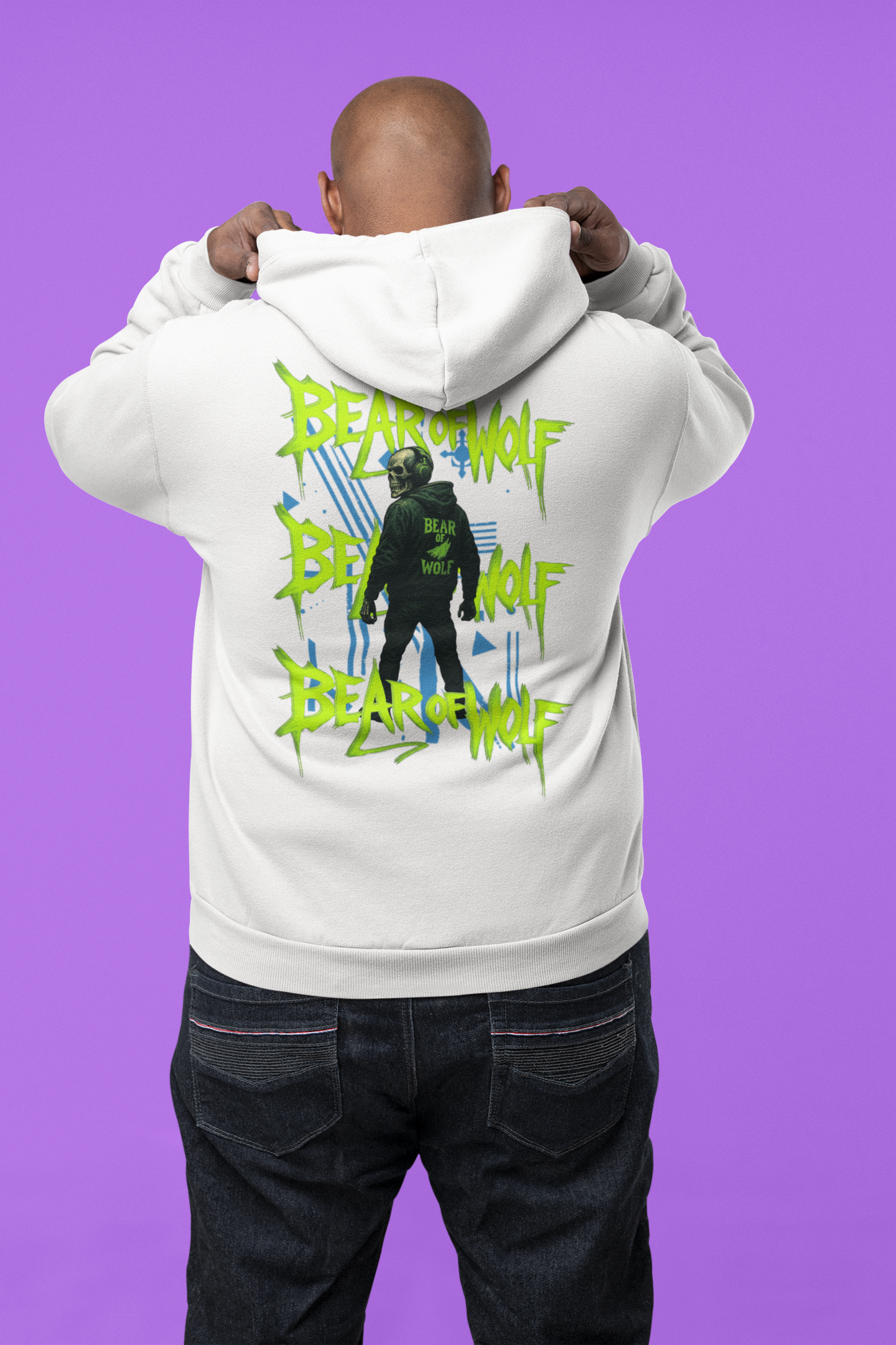 Sudadera con Capucha "Urban Skull"