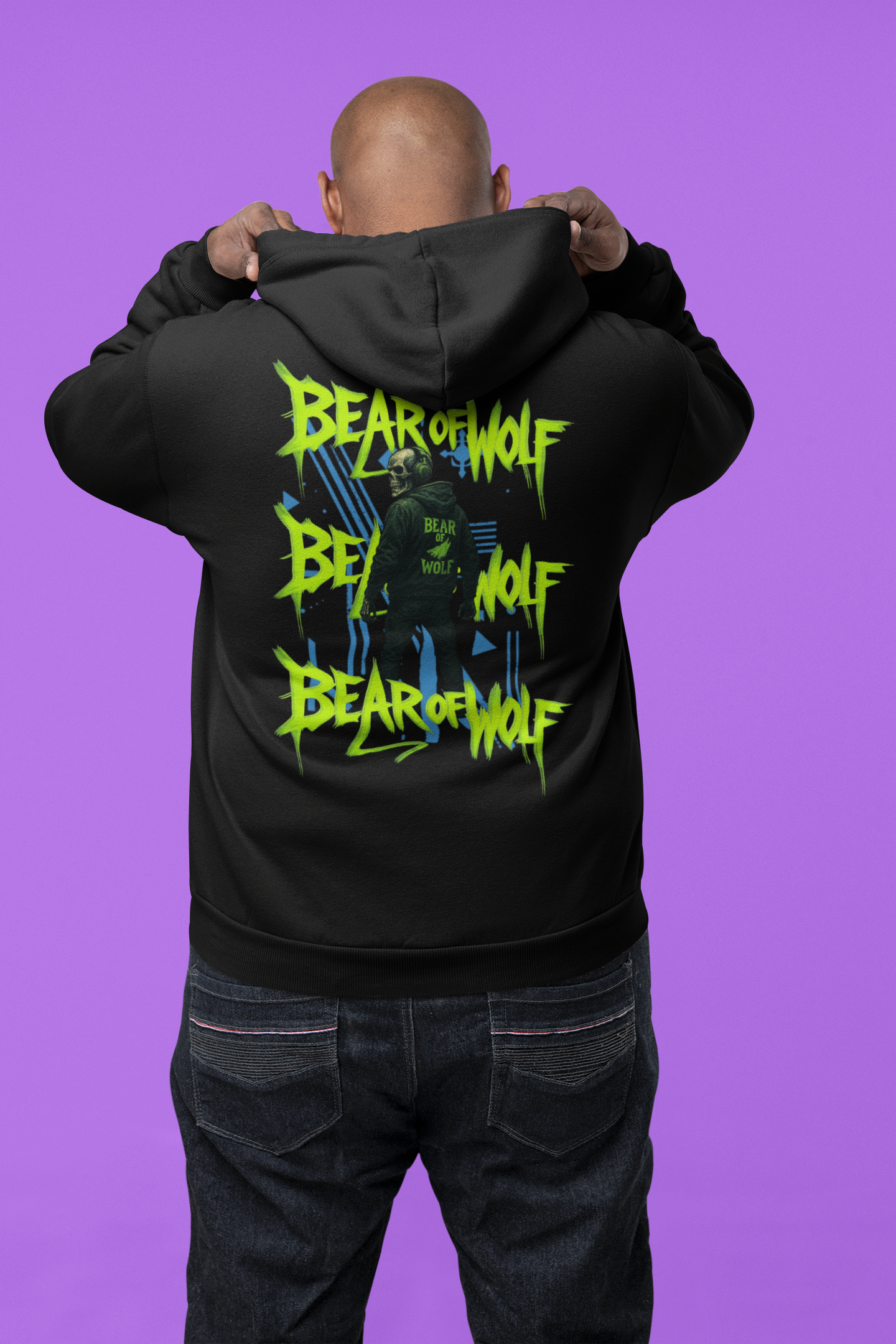 Sudadera con Capucha "Urban Skull"