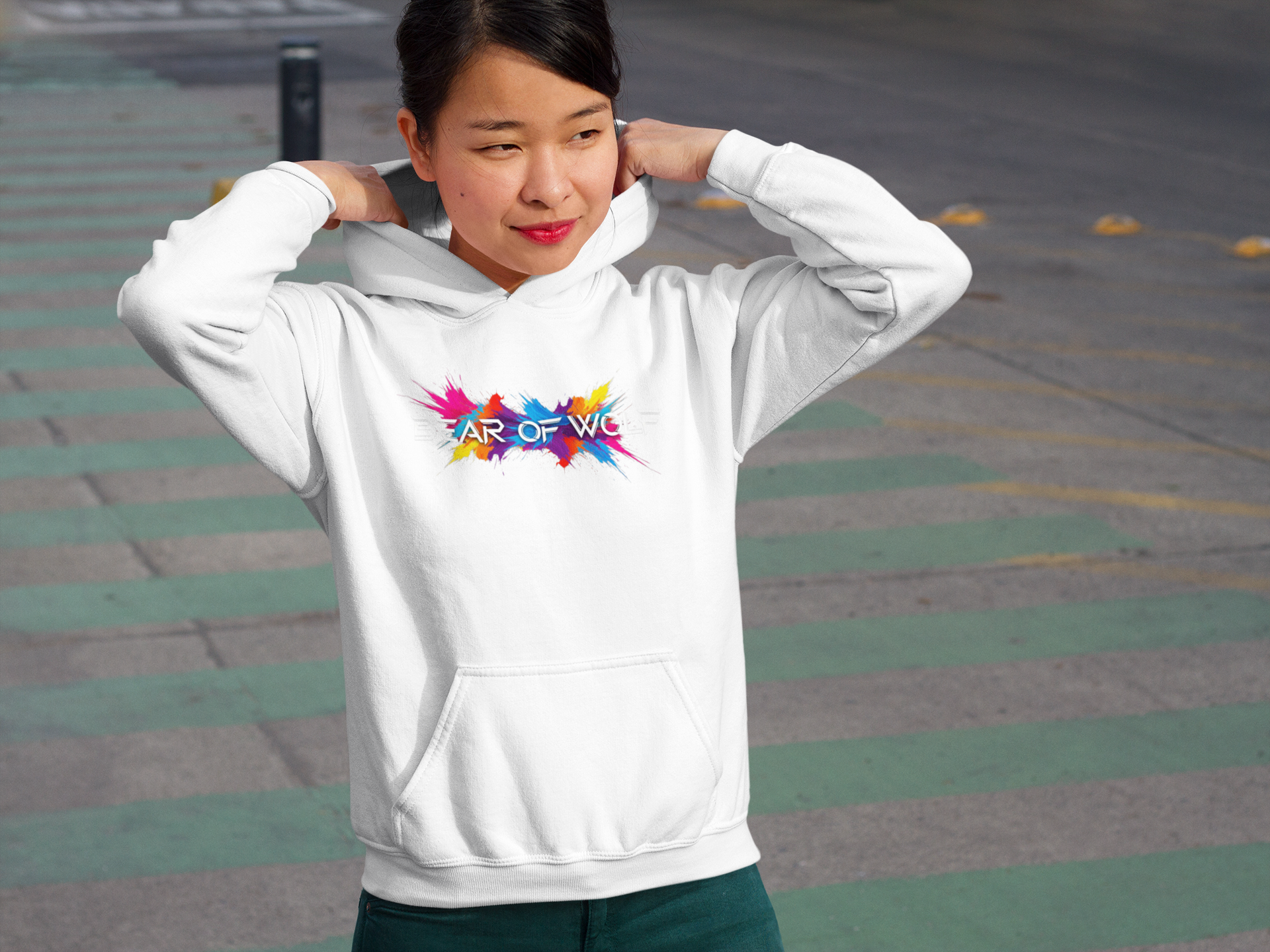 Sudadera con Capucha "SPLASH SKULL CREW"