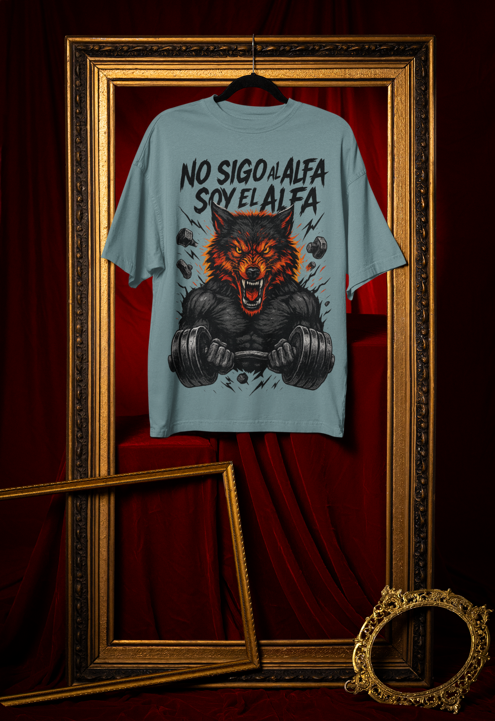 Oversize  "Soy El Alfa"
