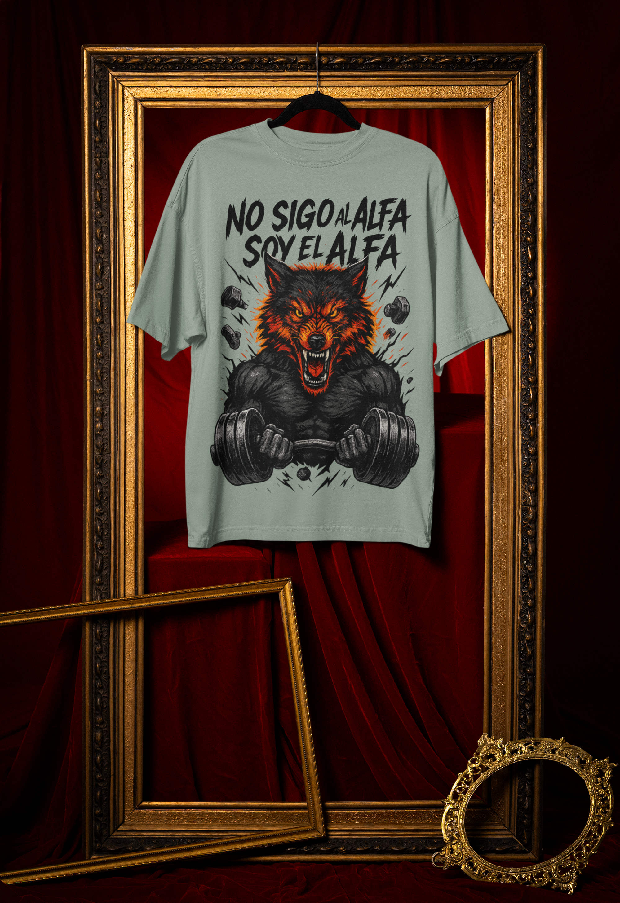 Oversize  "Soy El Alfa"