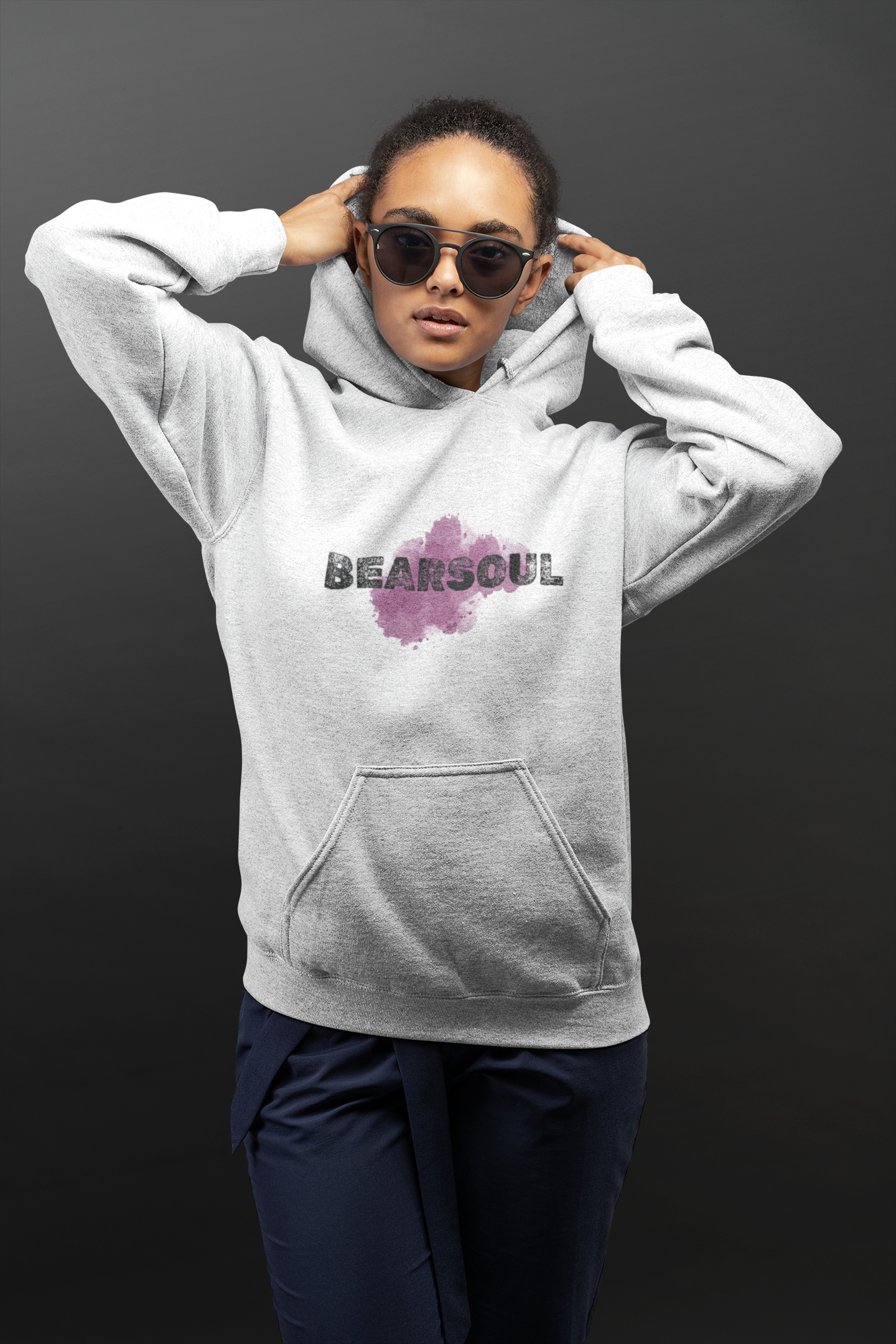 Sudadera con Capucha "BEARSOUL"