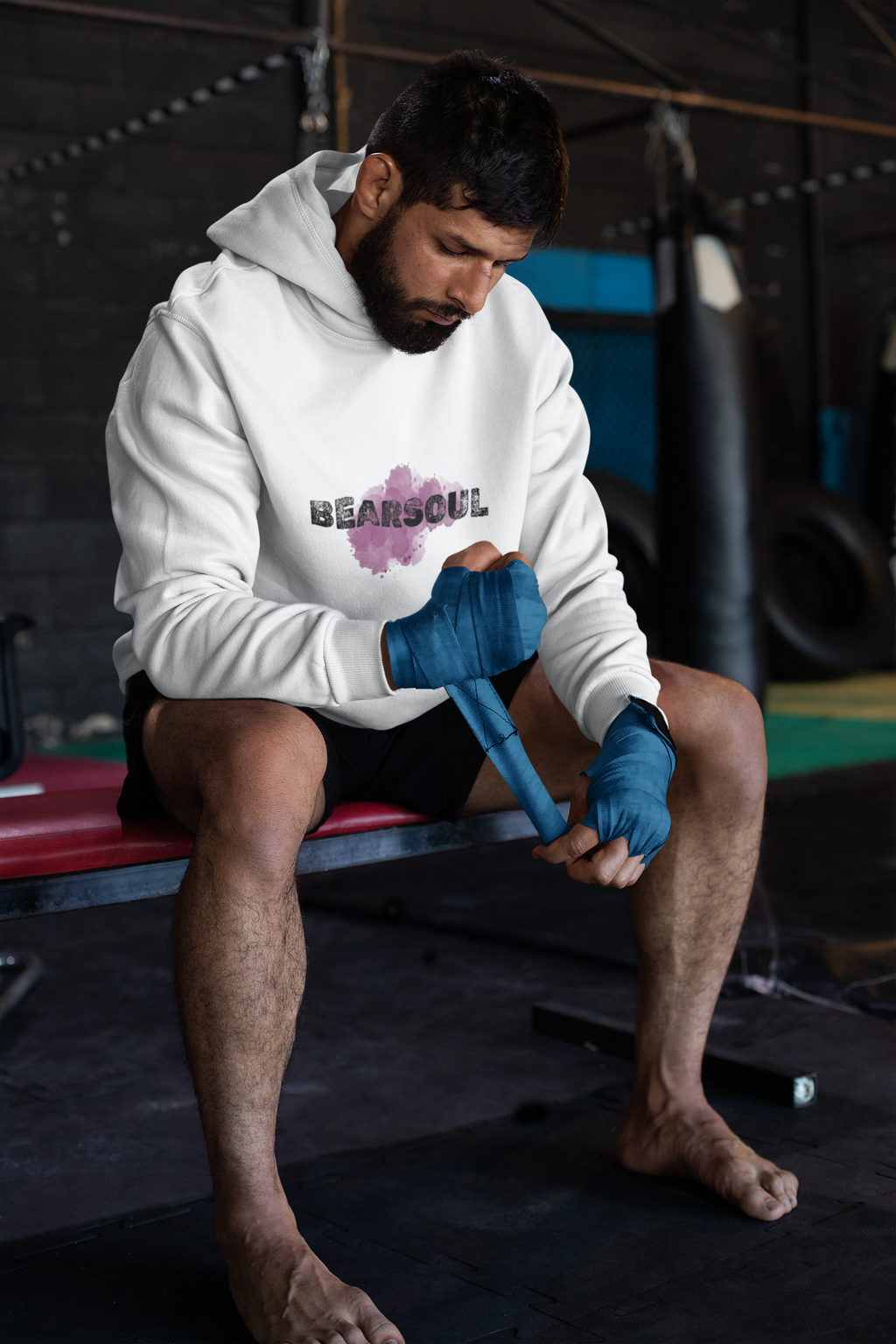 Sudadera con Capucha "BEARSOUL"