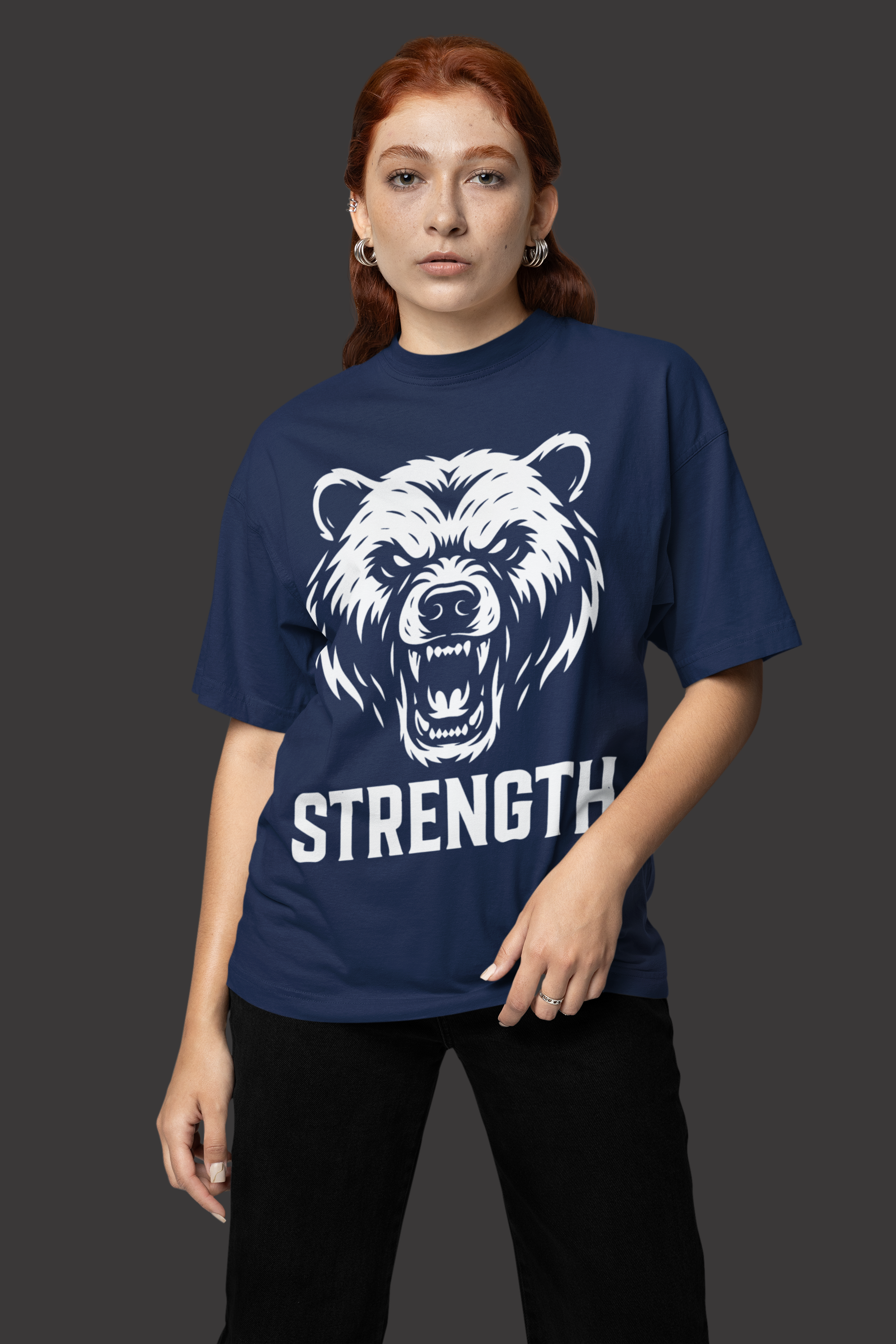 Playera Oversize "STRENGTH"