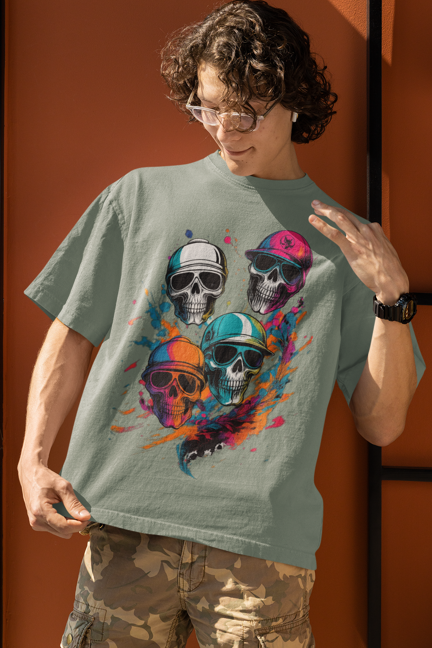 Oversize "Street Skulls"