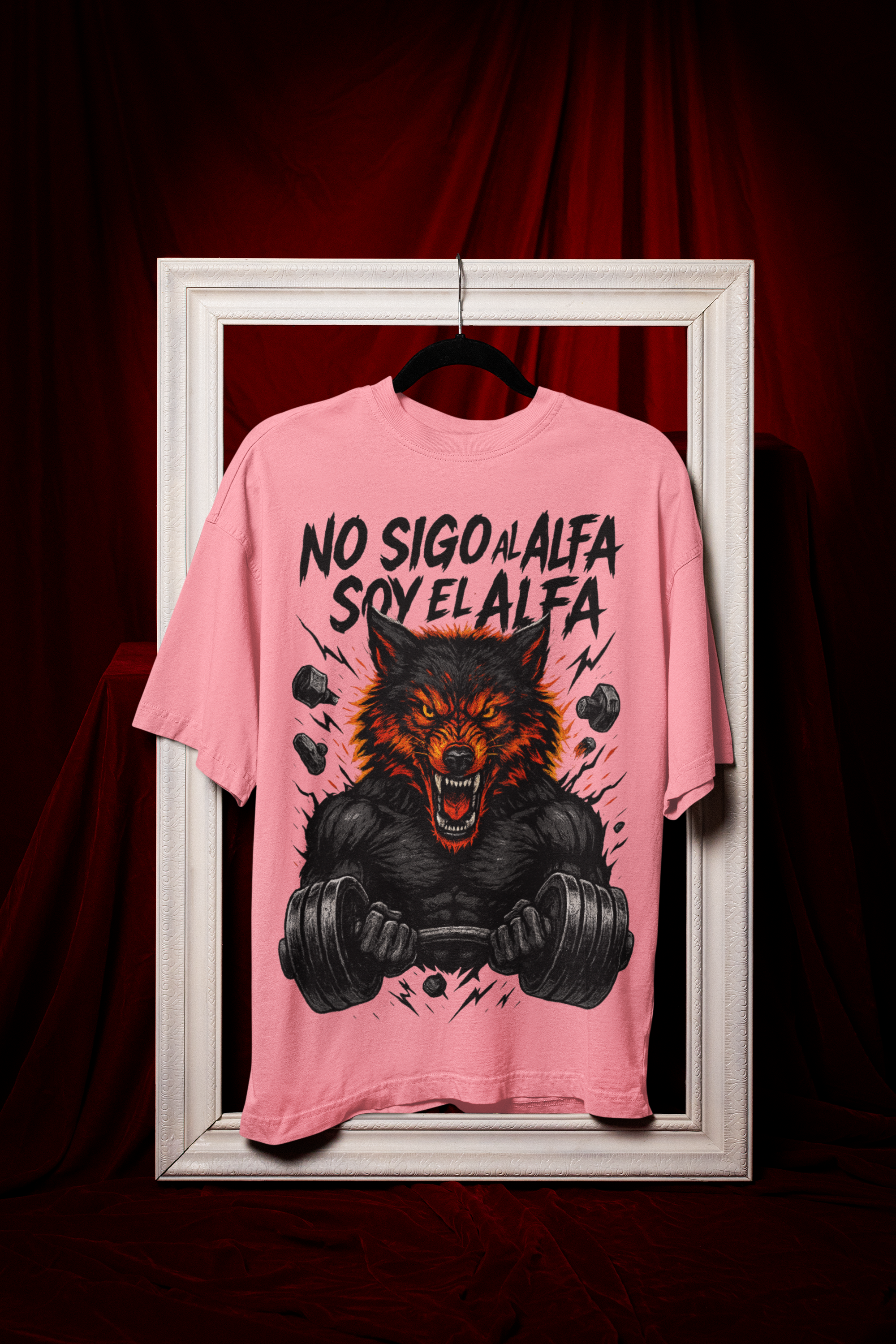 Oversize  "Soy El Alfa"