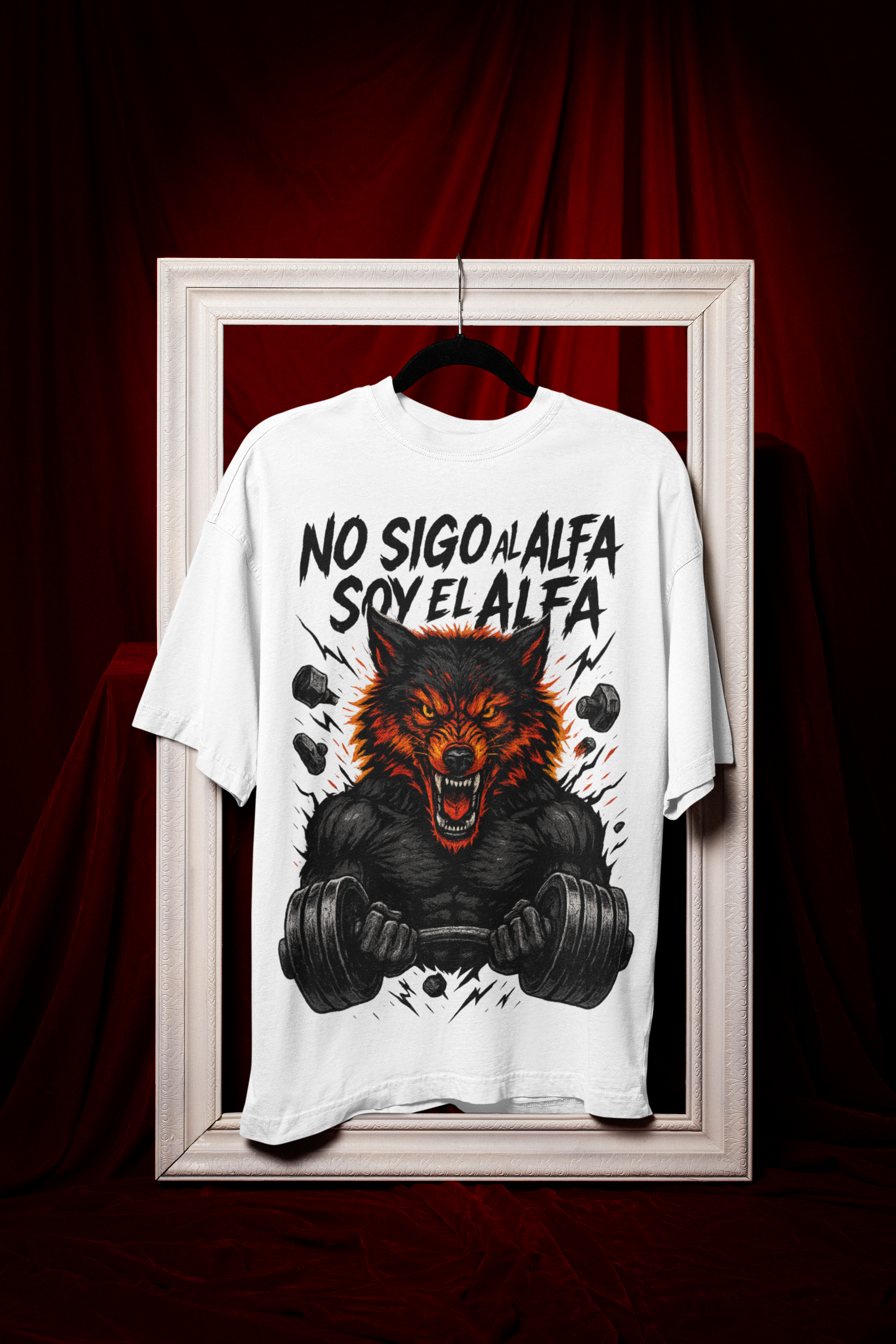 Oversize  "Soy El Alfa"