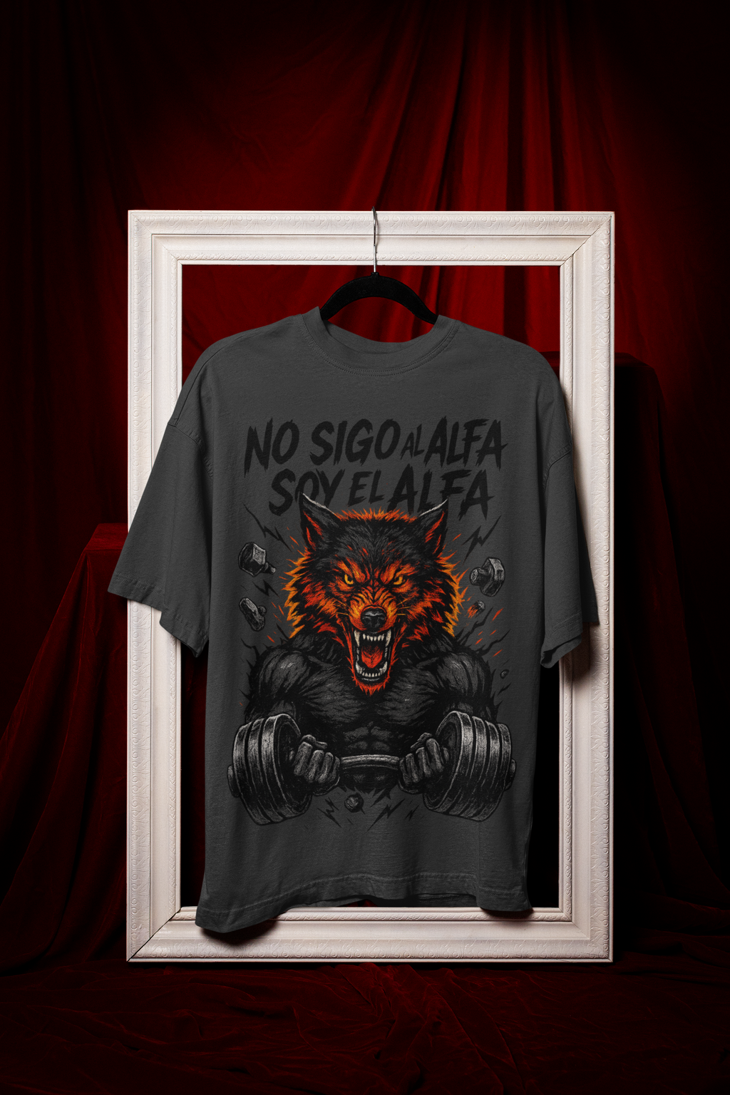 Oversize  "Soy El Alfa"