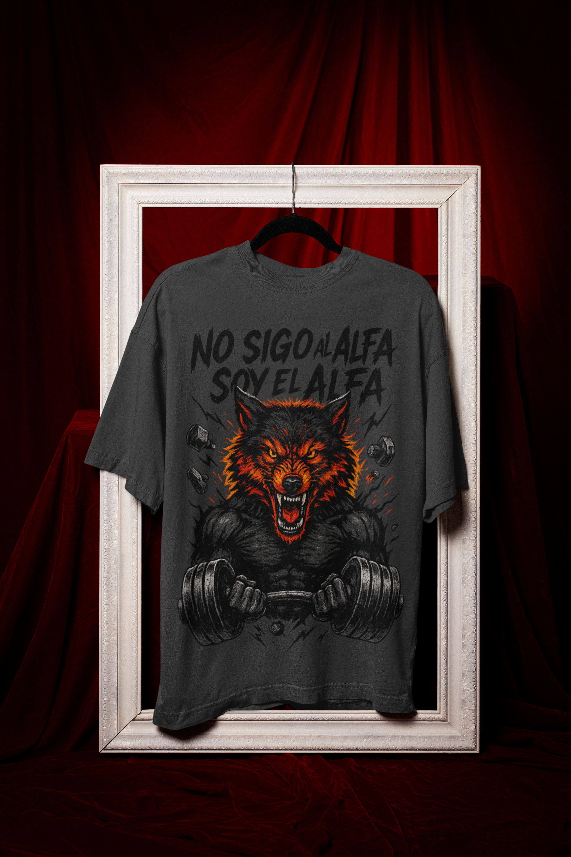 Oversize  "Soy El Alfa"