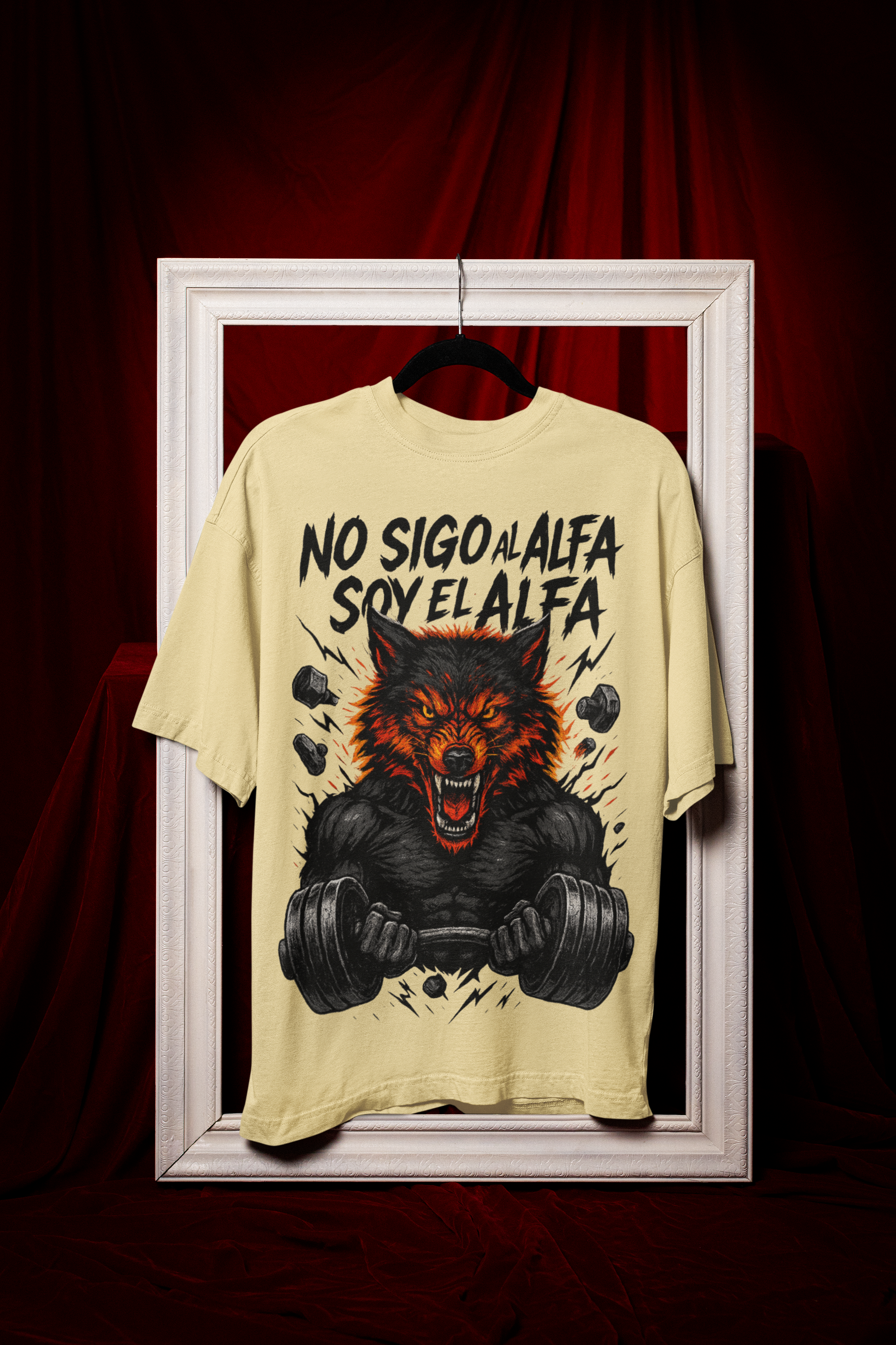 Oversize  "Soy El Alfa"