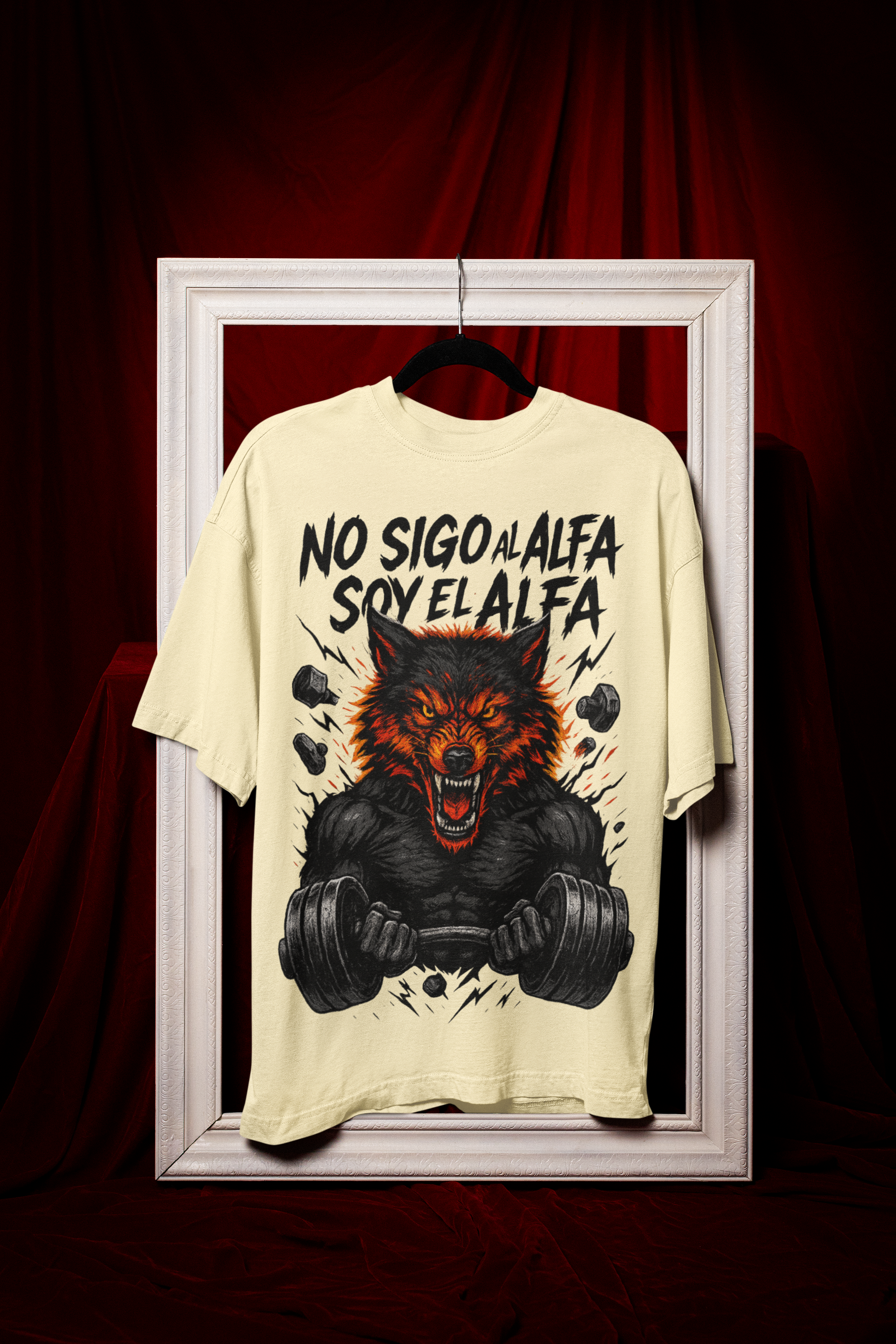 Oversize  "Soy El Alfa"