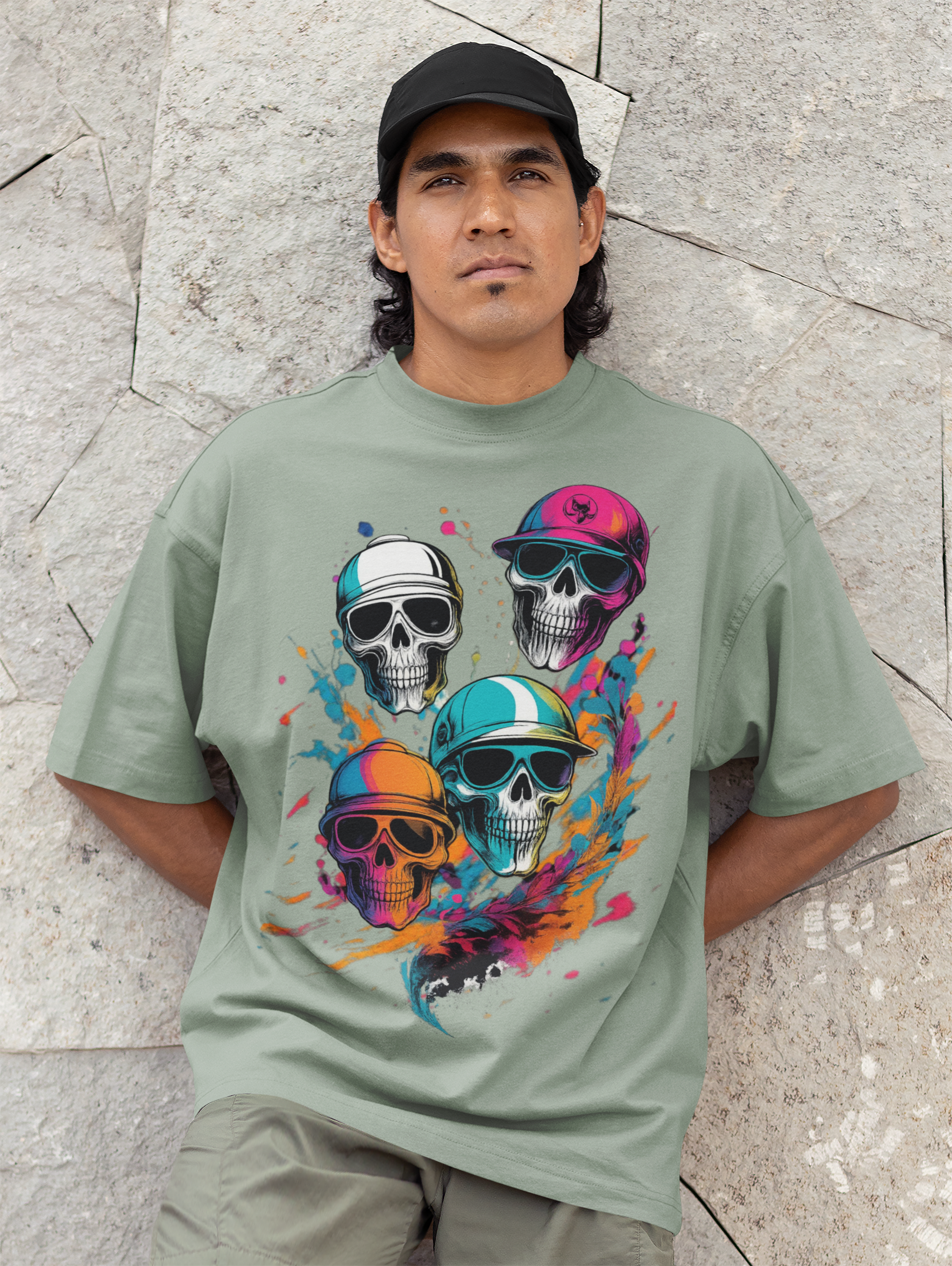 Oversize "Street Skulls"