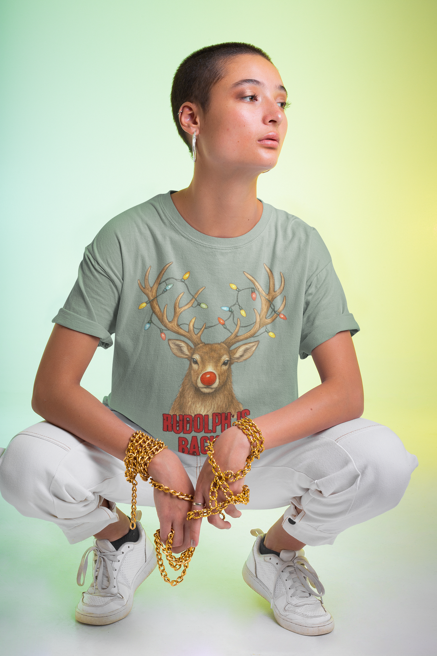 Playera Oversize | Rudolph is Back!