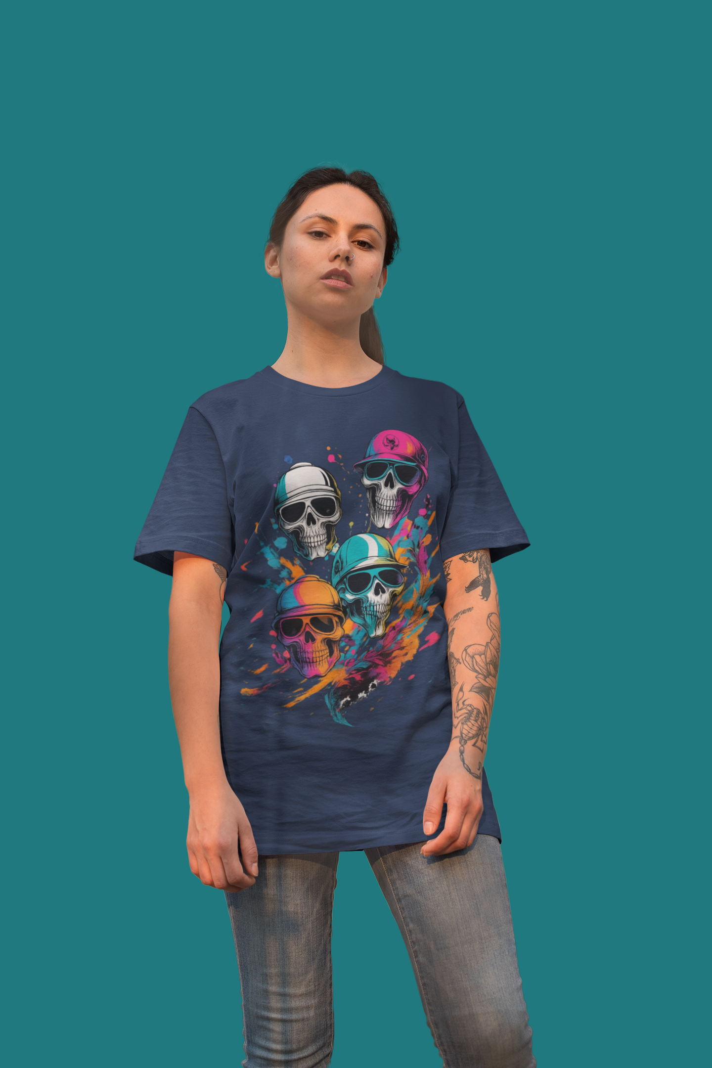 Oversize "Street Skulls"
